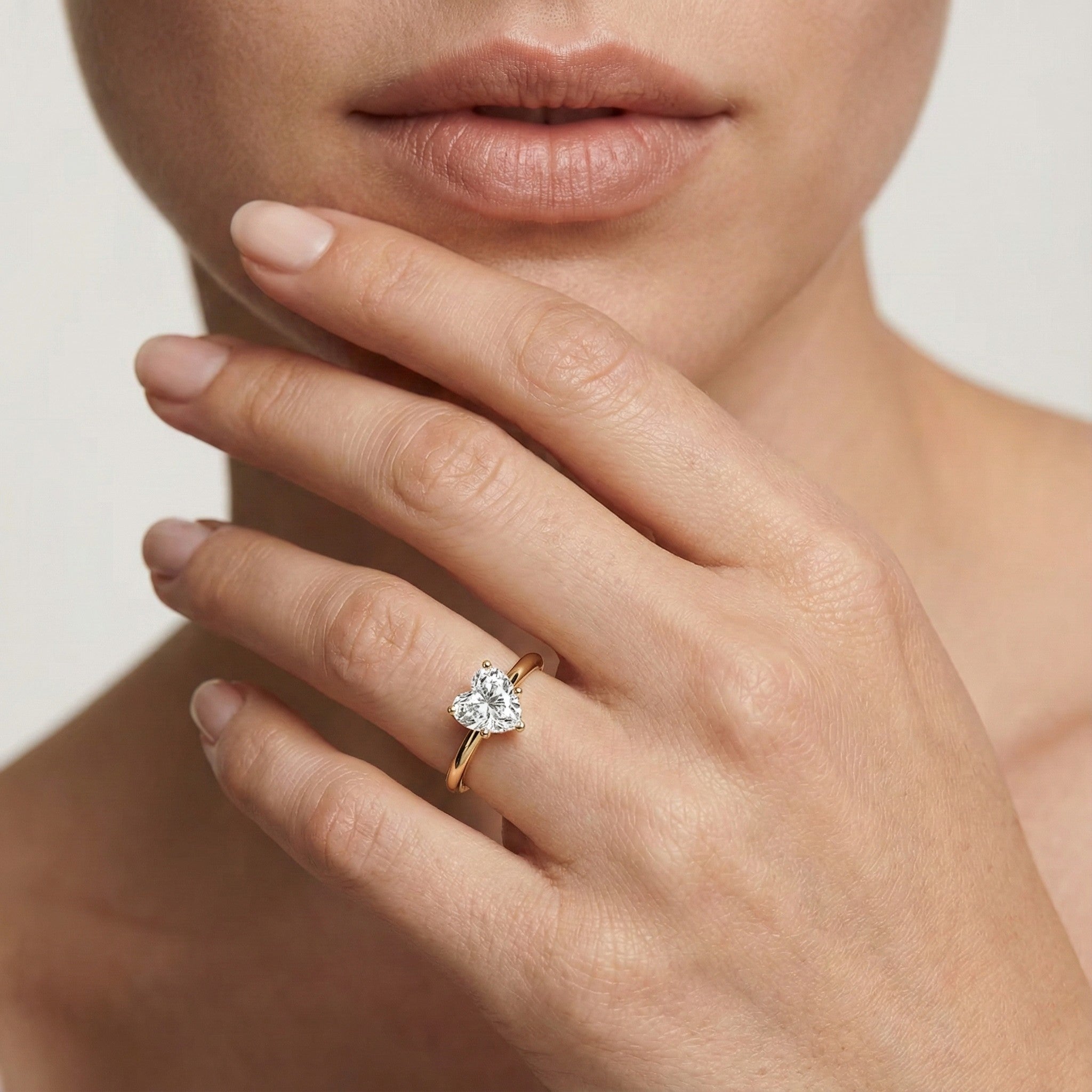 Greta Verlobungsring – Gelbgold