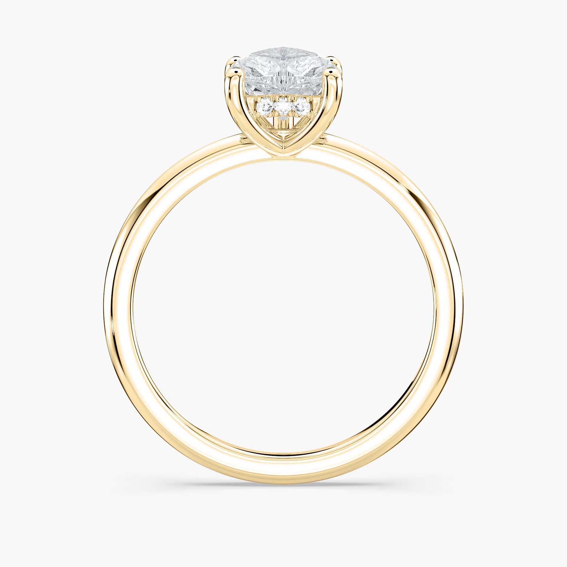 Greta Verlobungsring – Gelbgold