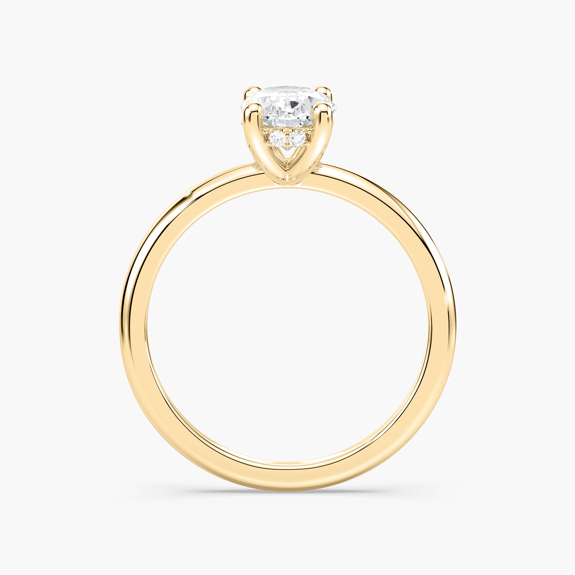 Greta Verlobungsring – Gelbgold