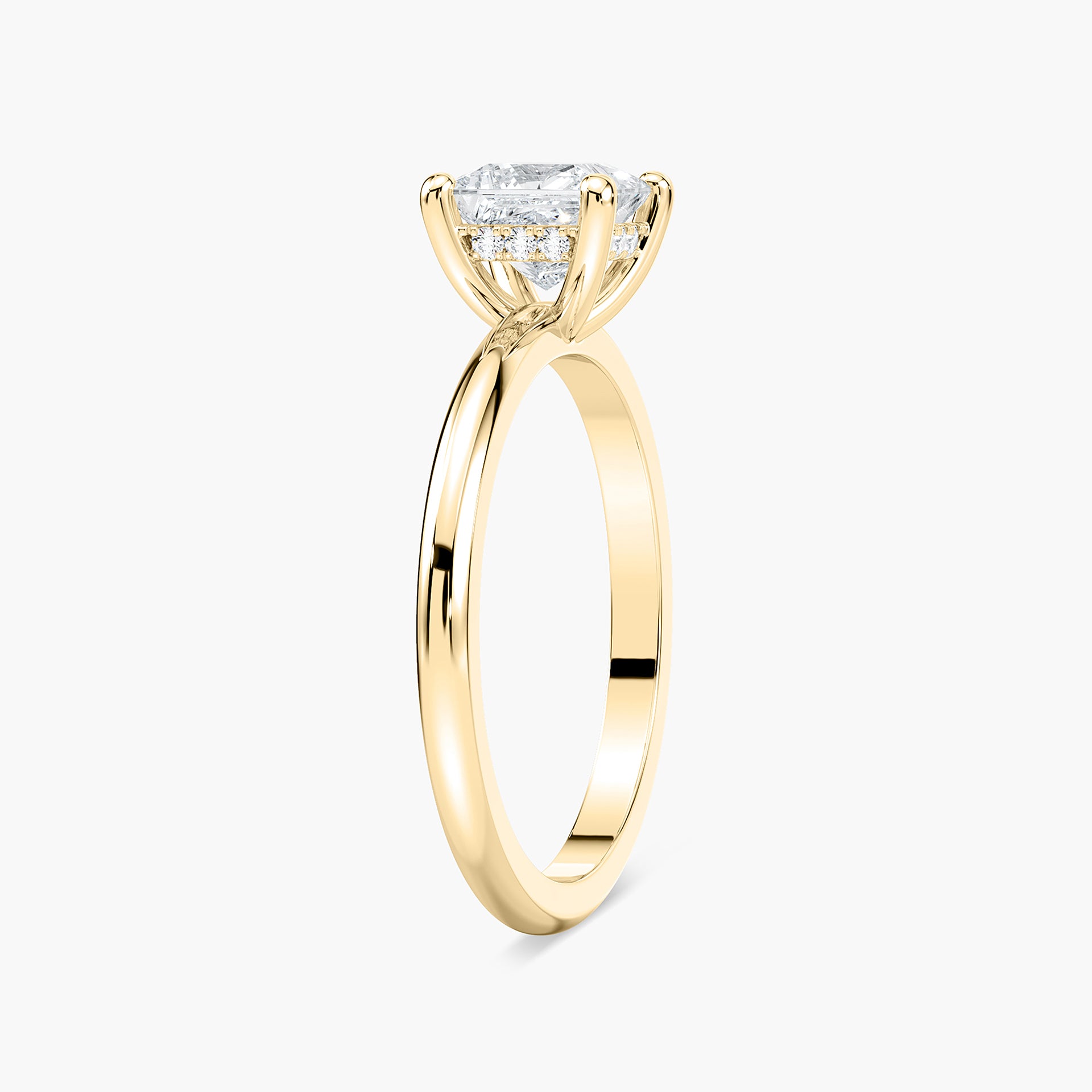 Greta Verlobungsring – Gelbgold