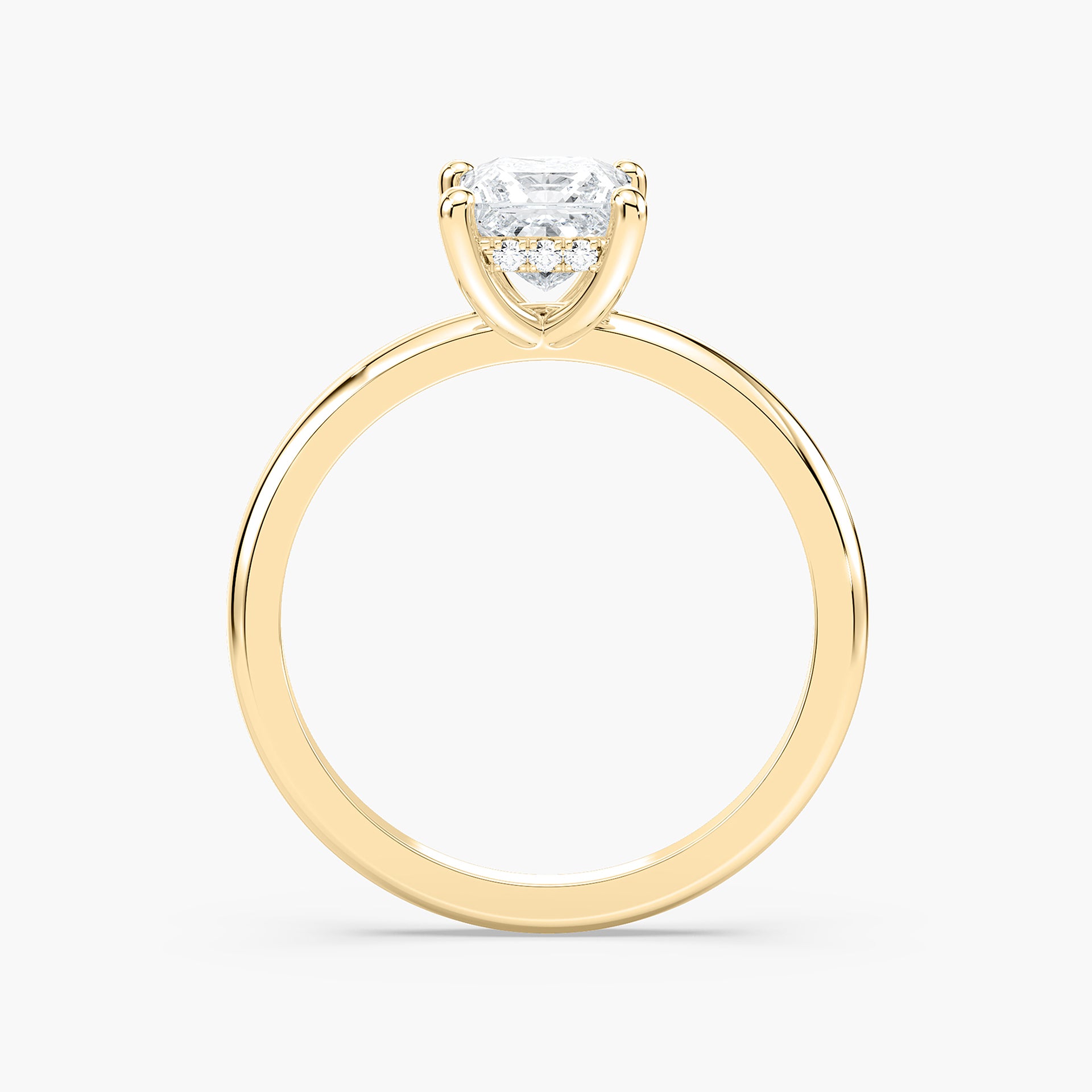 Greta Verlobungsring – Gelbgold