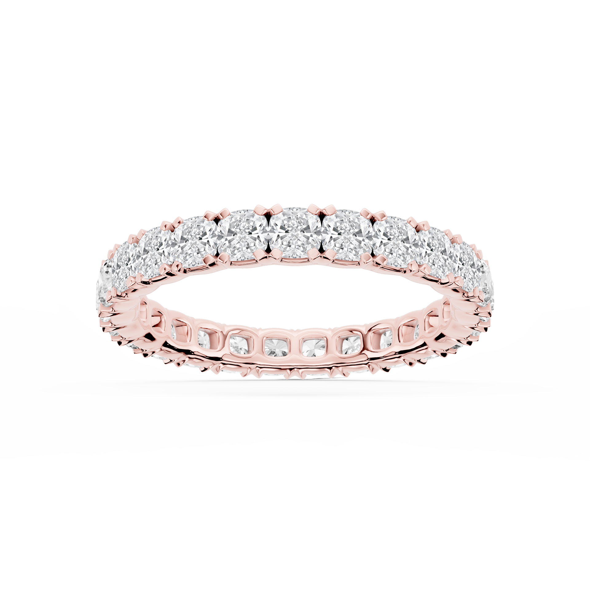 Lovea Mathilda Eternity Ring Kissenschliff – Roségold