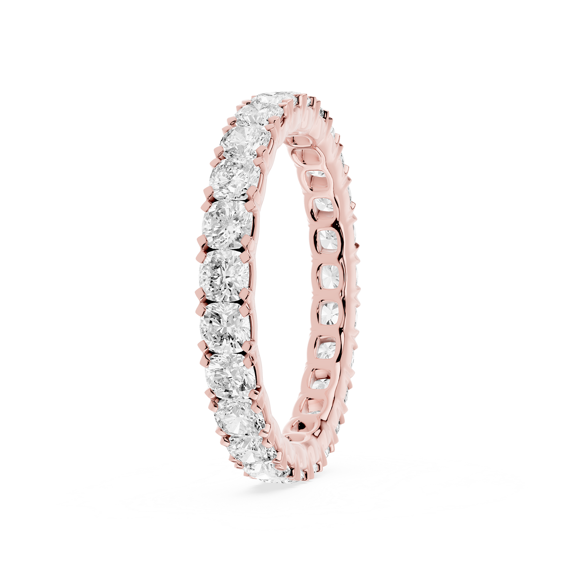 Lovea Mathilda Eternity Ring Kissenschliff – Roségold