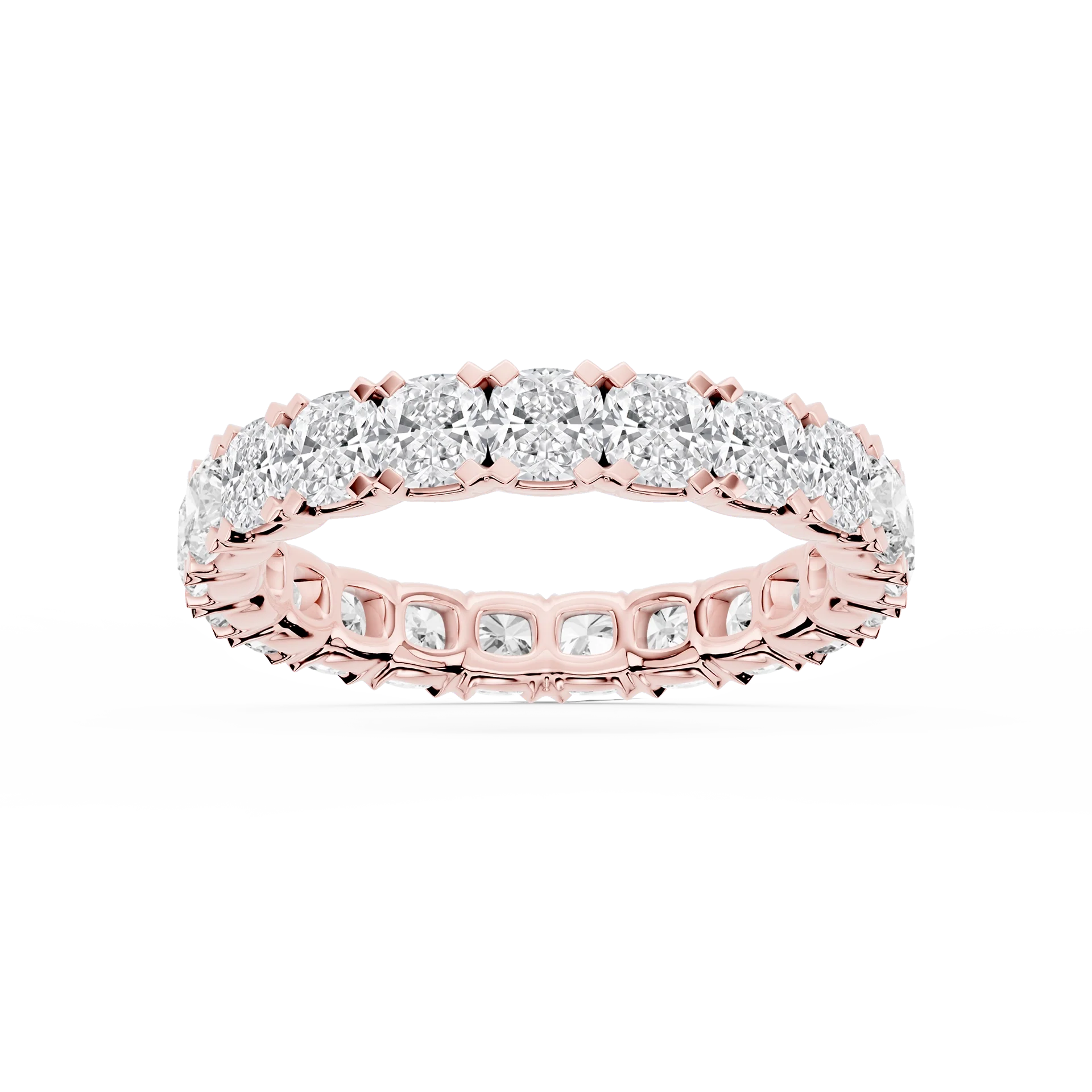 Lovea Mathilda Eternity Ring Kissenschliff – Roségold