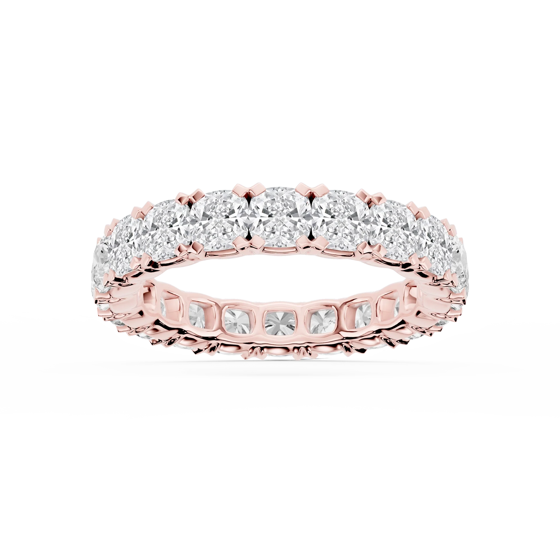 Lovea Mathilda Eternity Ring Kissenschliff – Roségold