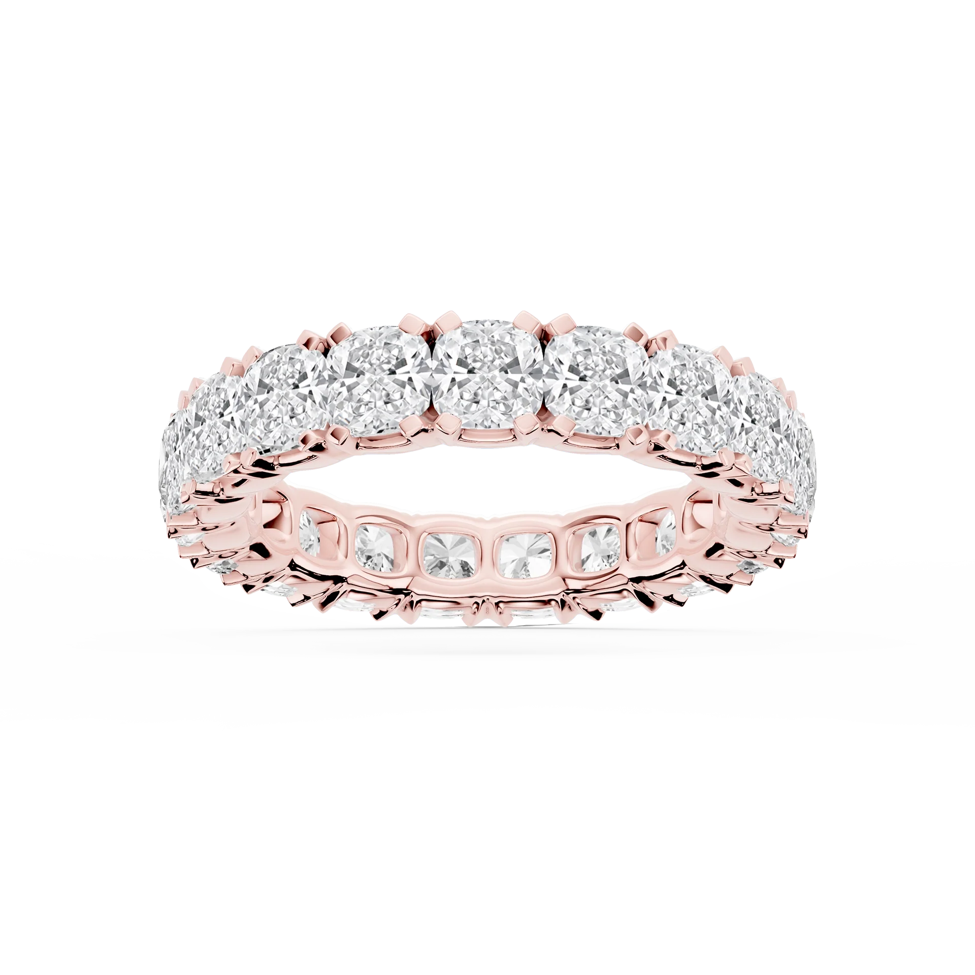 Lovea Mathilda Eternity Ring Kissenschliff – Roségold