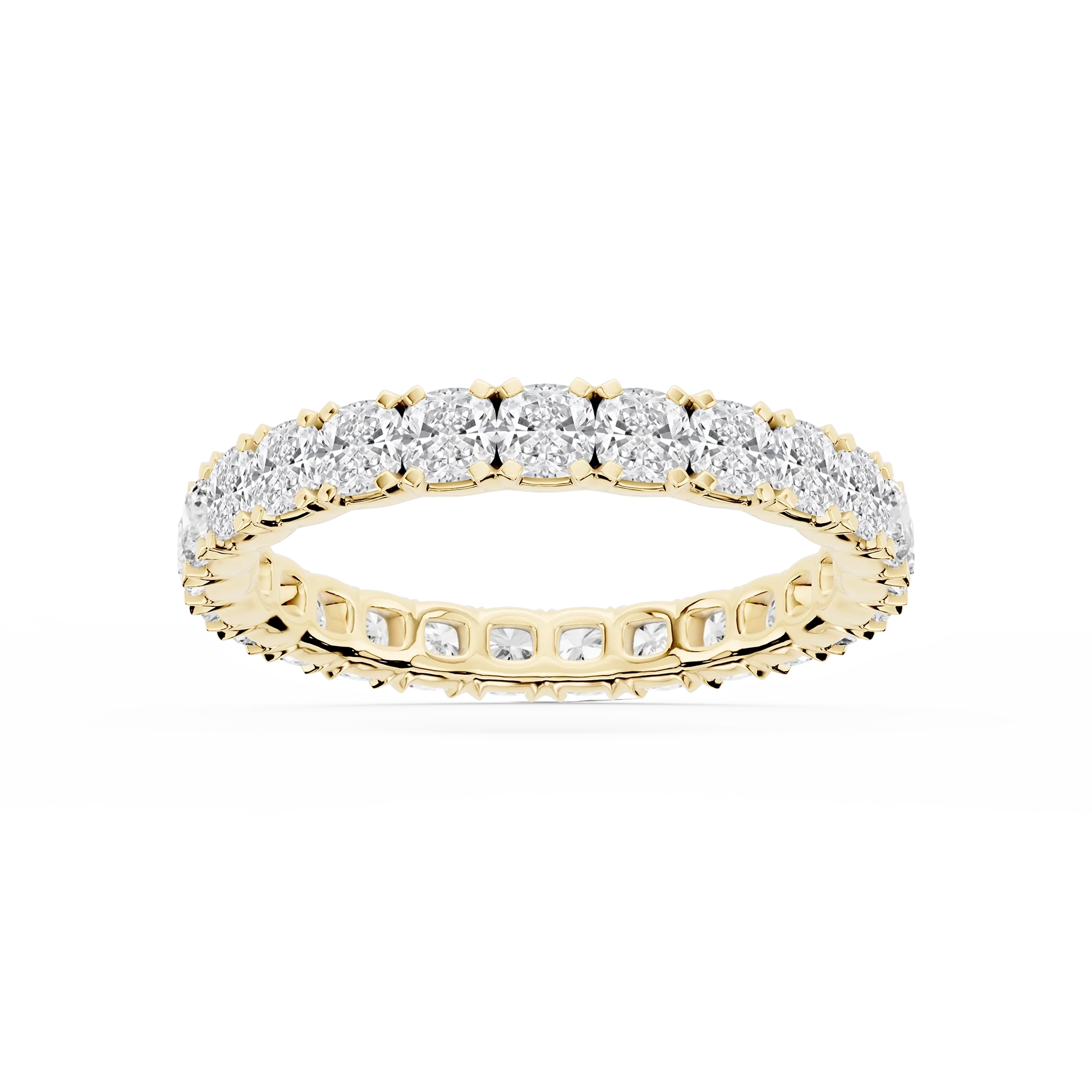 Lovea Mathilda Eternity Ring Kissenschliff – Gelbgold