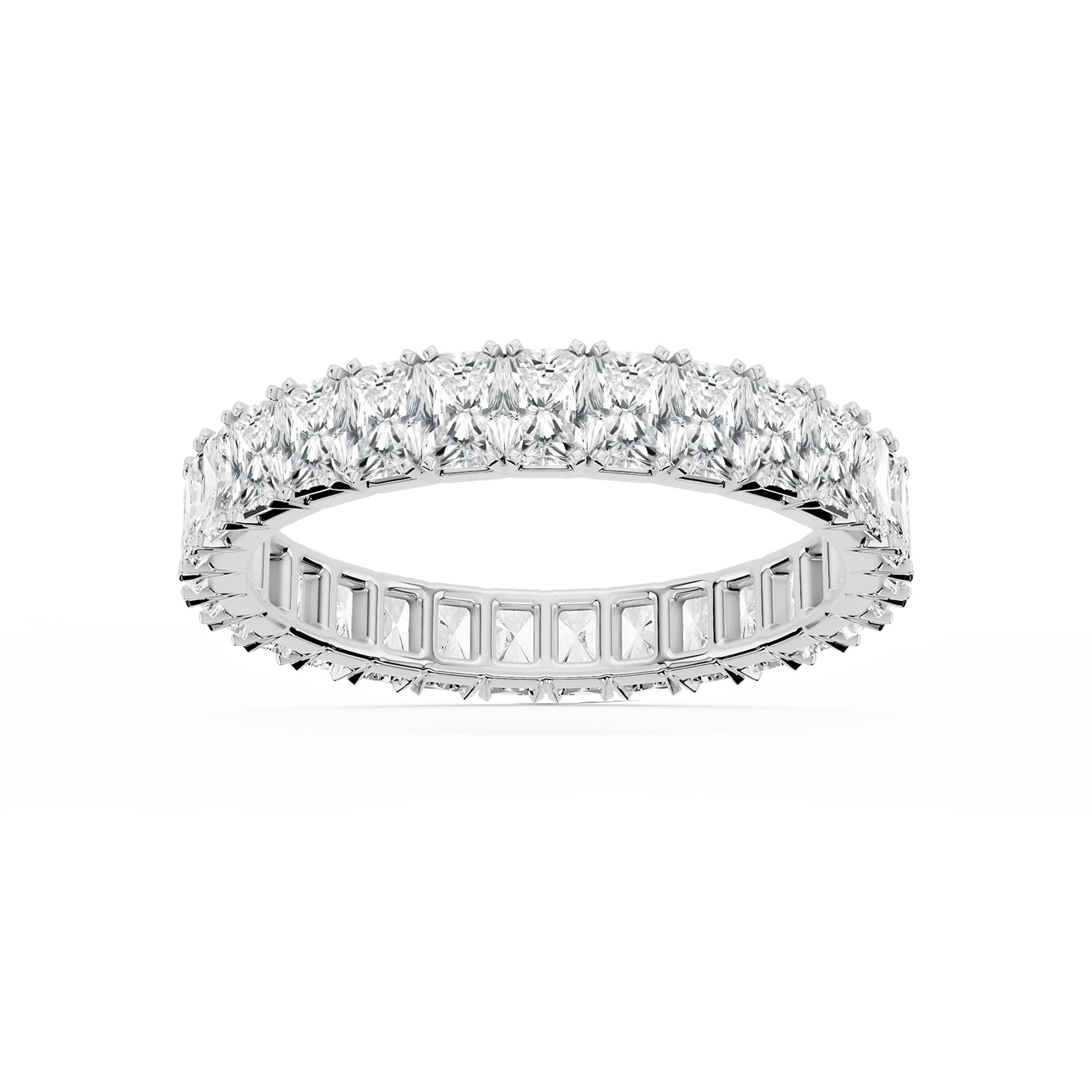 Lovea Mathilda Eternity Ring Radiantschliff – Weißgold