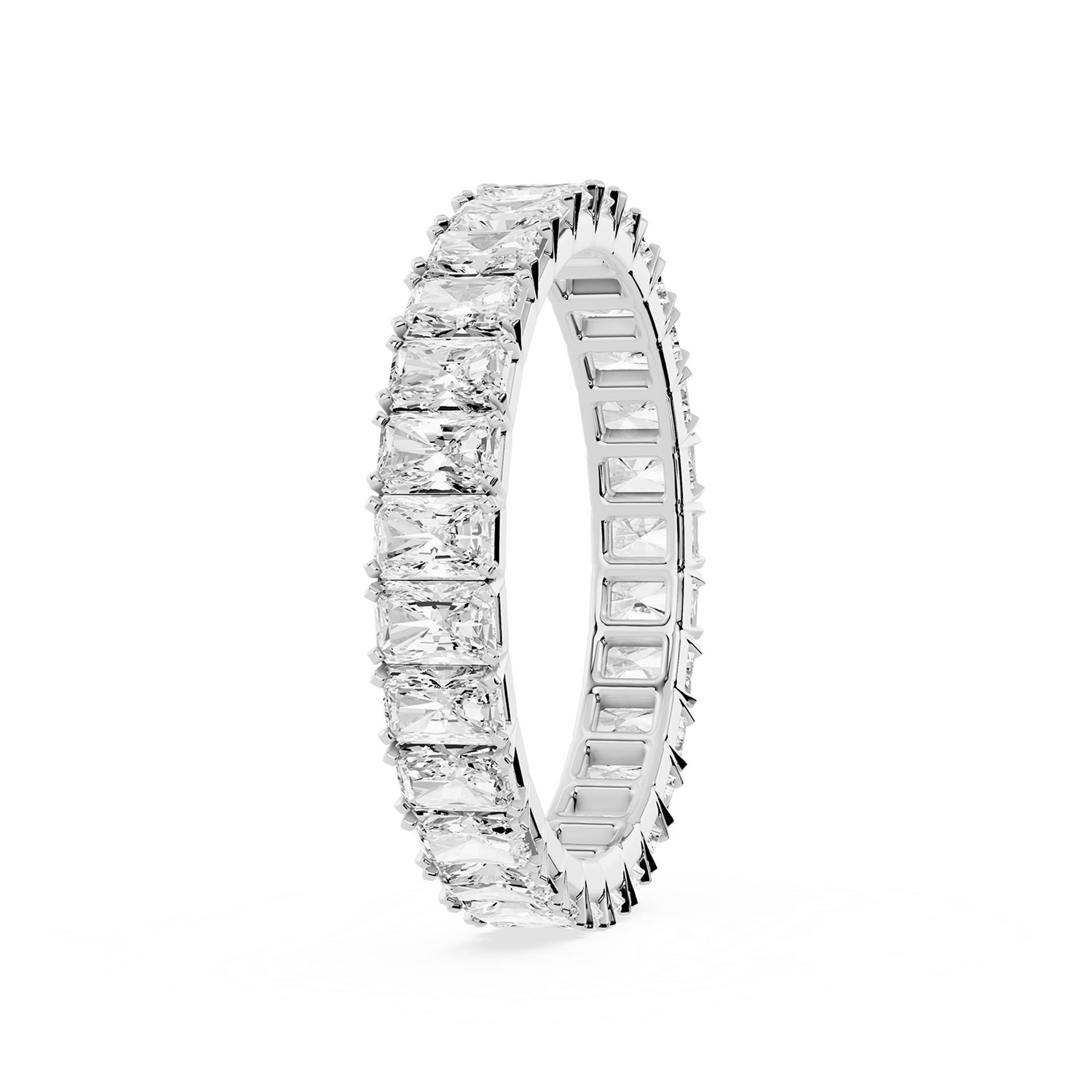 Lovea Mathilda Eternity Ring Radiantschliff – Weißgold