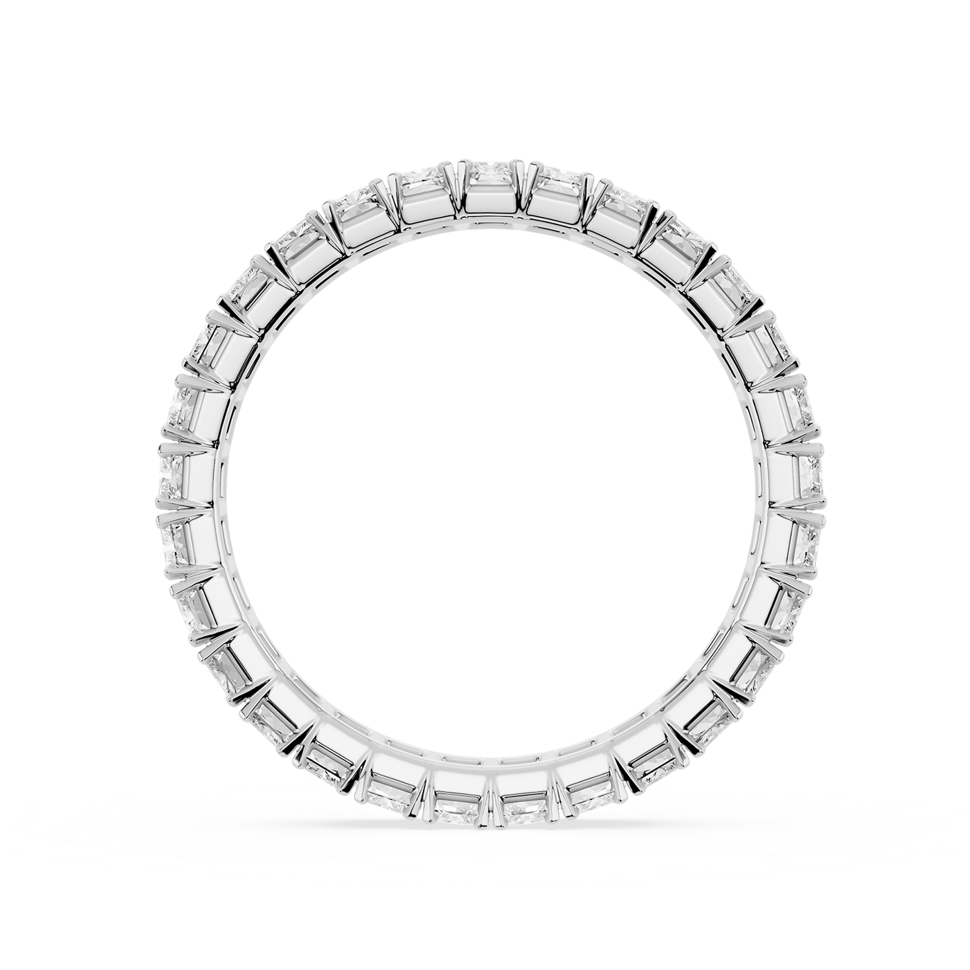 Lovea Mathilda Eternity Ring Radiantschliff – Weißgold