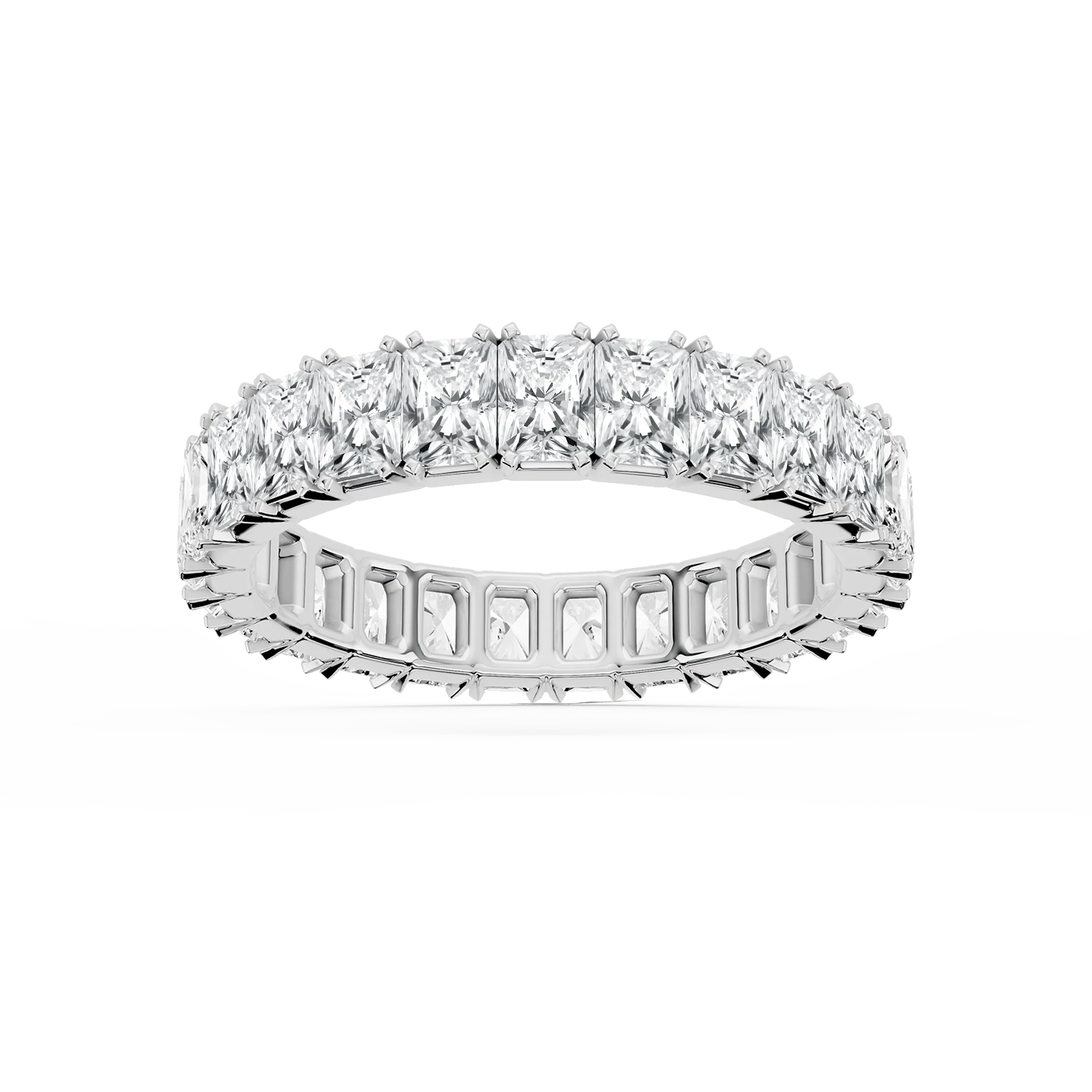 Lovea Mathilda Eternity Ring Radiantschliff – Weißgold