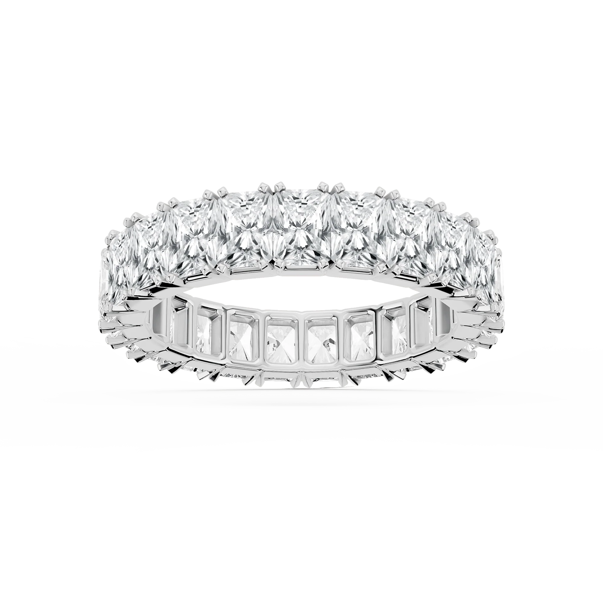 Lovea Mathilda Eternity Ring Radiantschliff – Weißgold