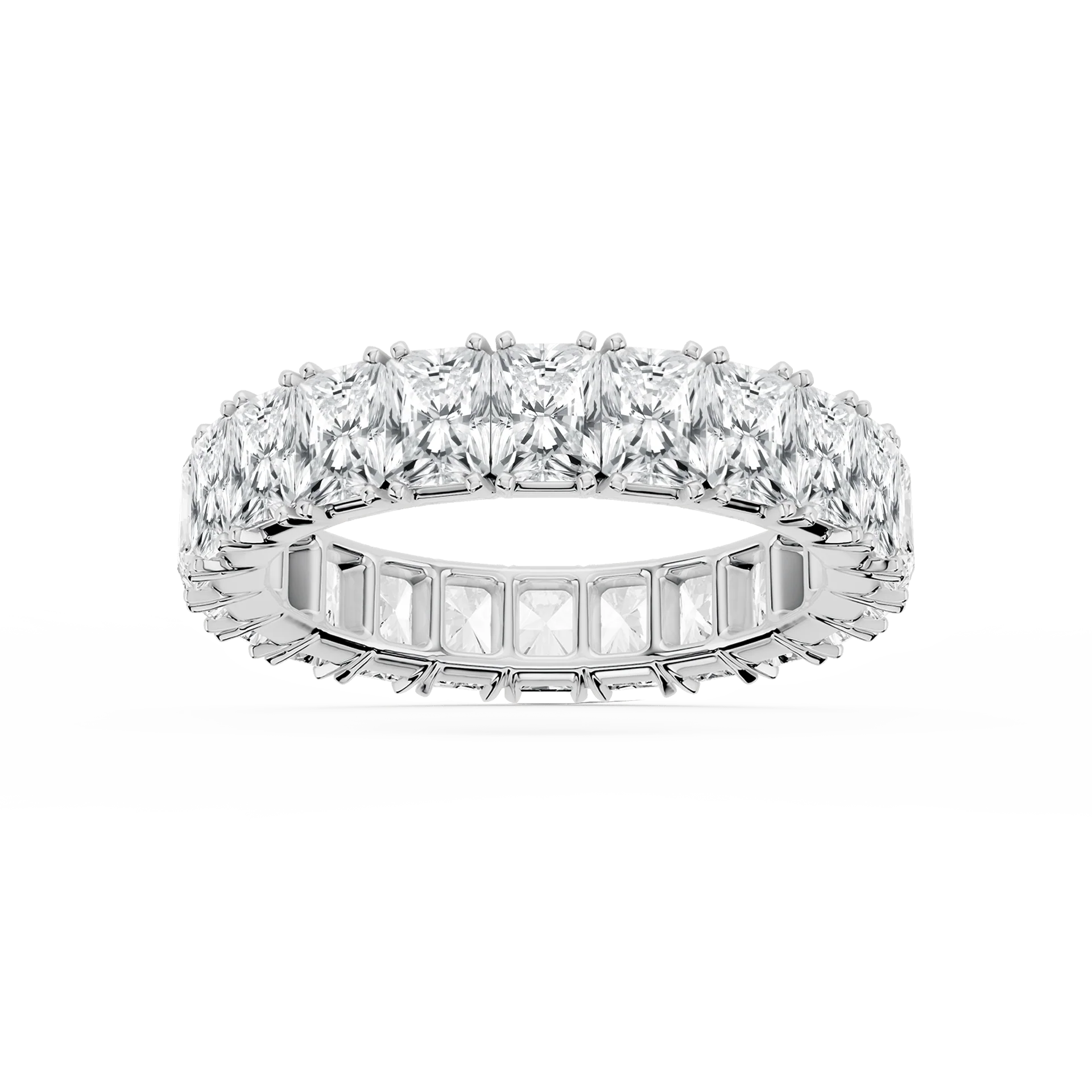 Lovea Mathilda Eternity Ring Radiantschliff – Weißgold