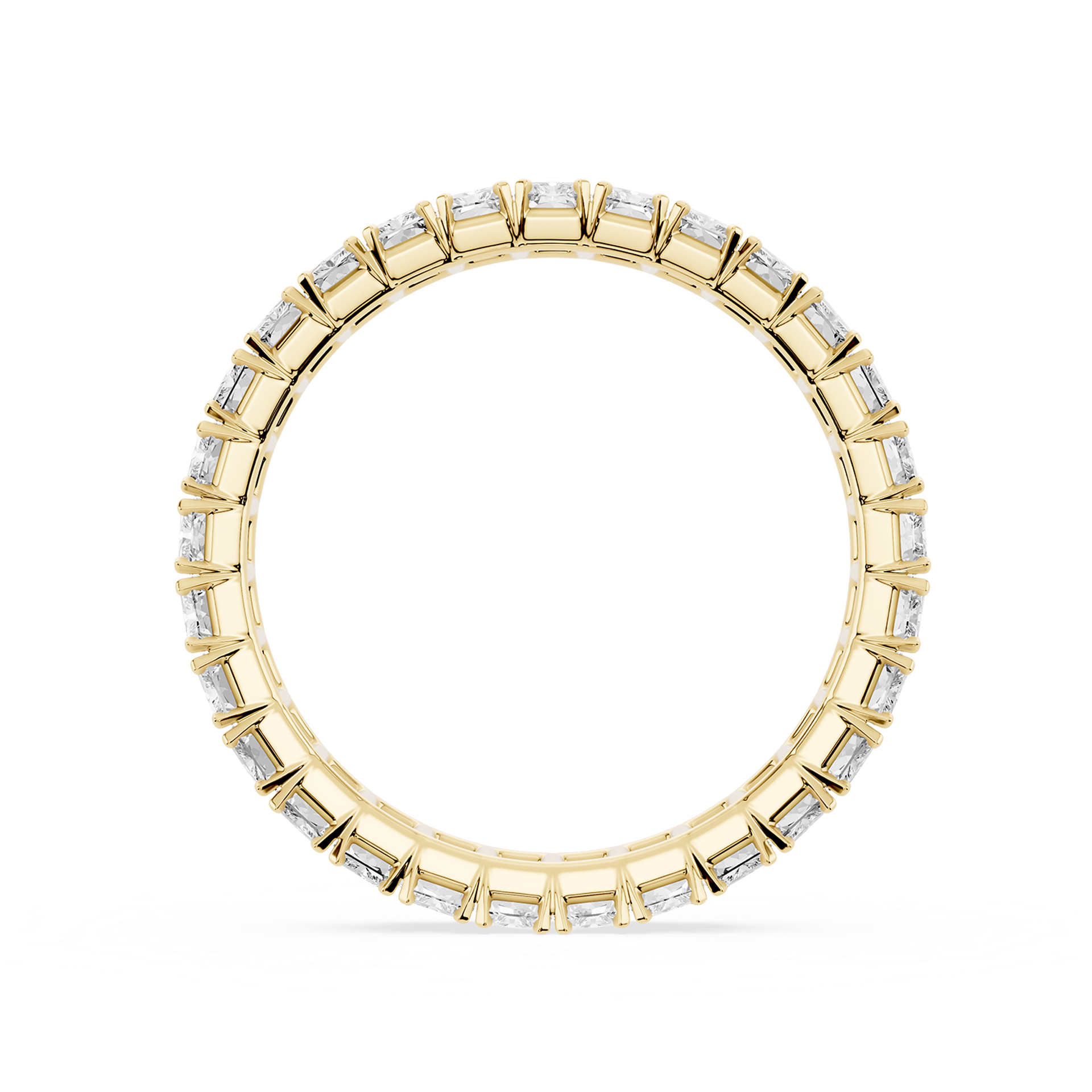 Lovea Mathilda Eternity Ring Radiantschliff – Gelbgold
