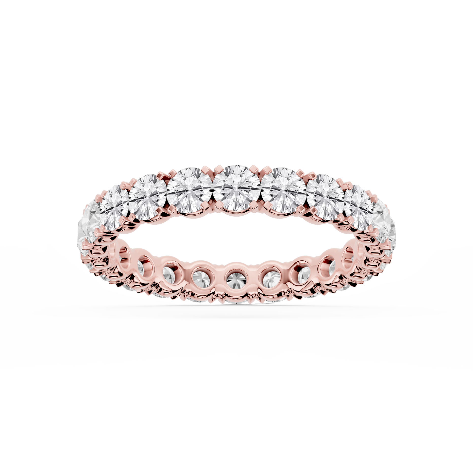Lovea Mathilda Eternity Ring Rundschliff – Roségold