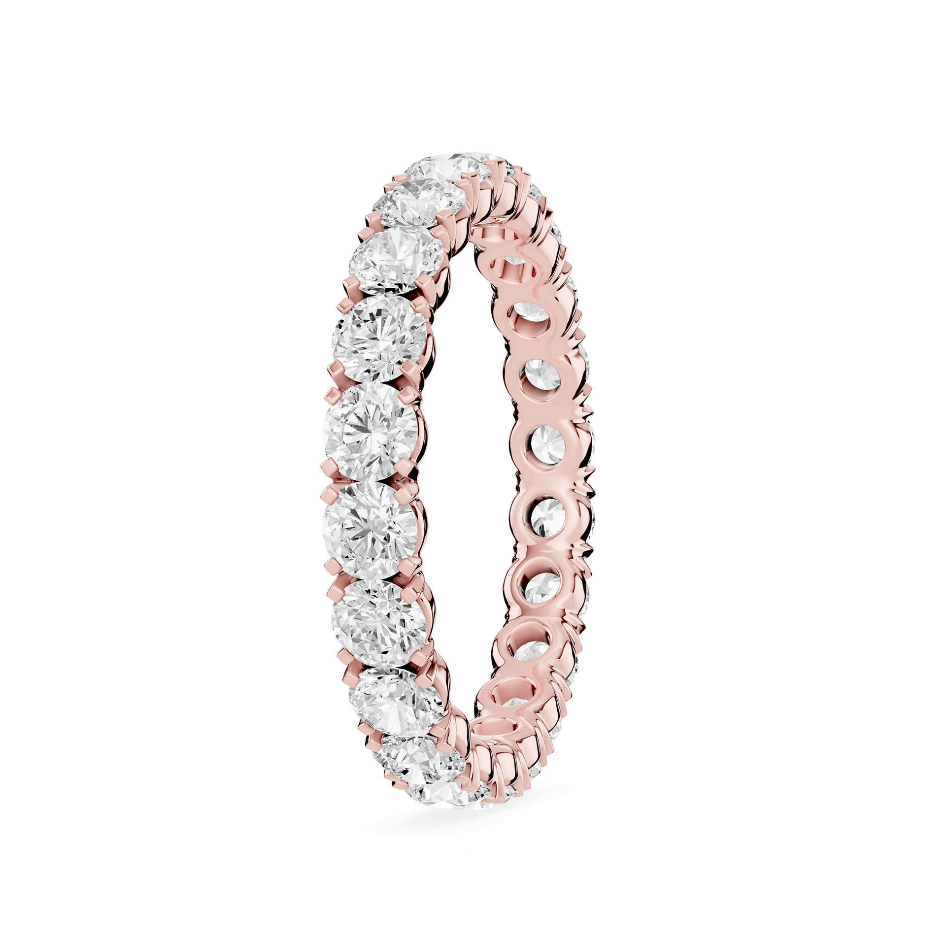 Lovea Mathilda Eternity Ring Rundschliff – Roségold