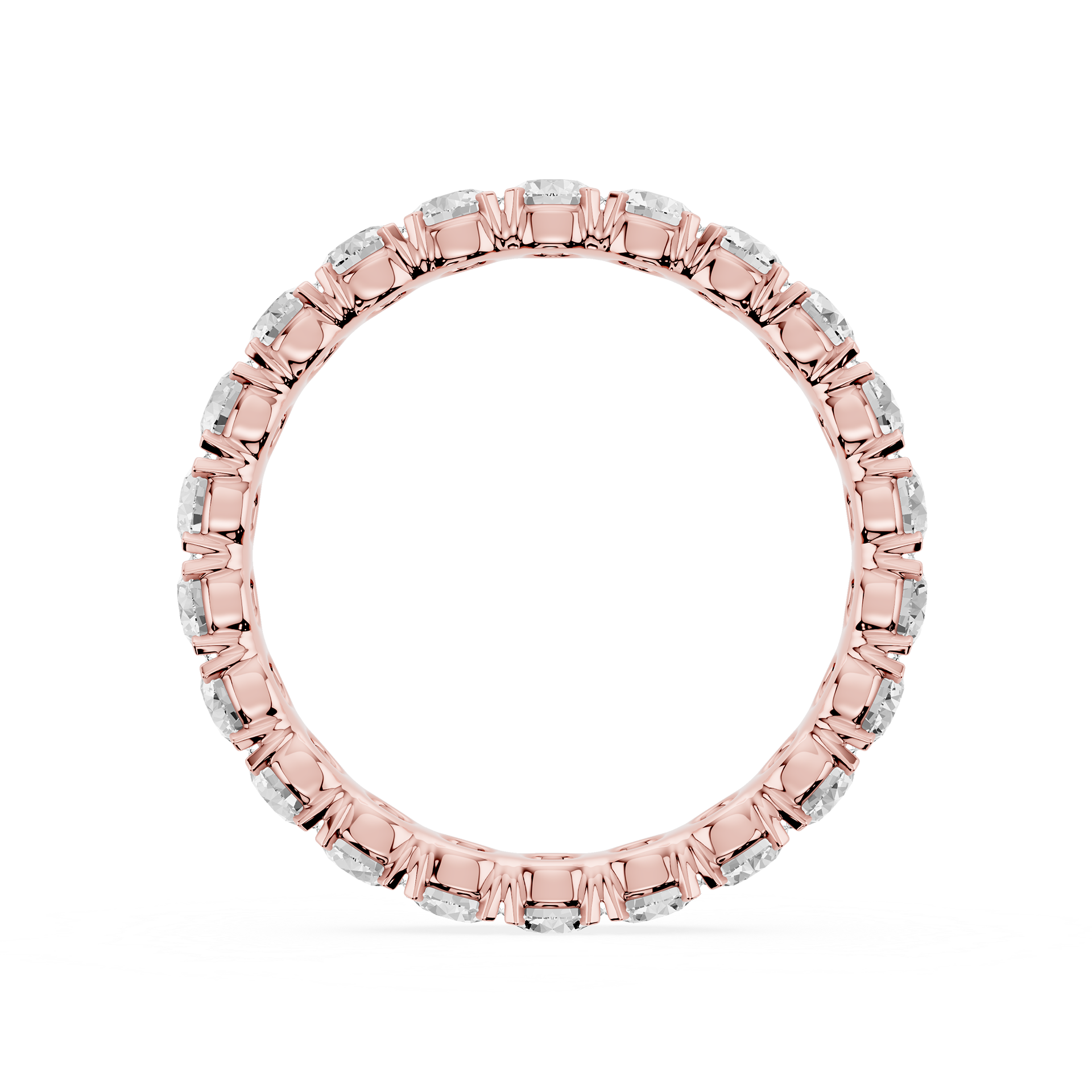 Lovea Mathilda Eternity Ring Rundschliff – Roségold