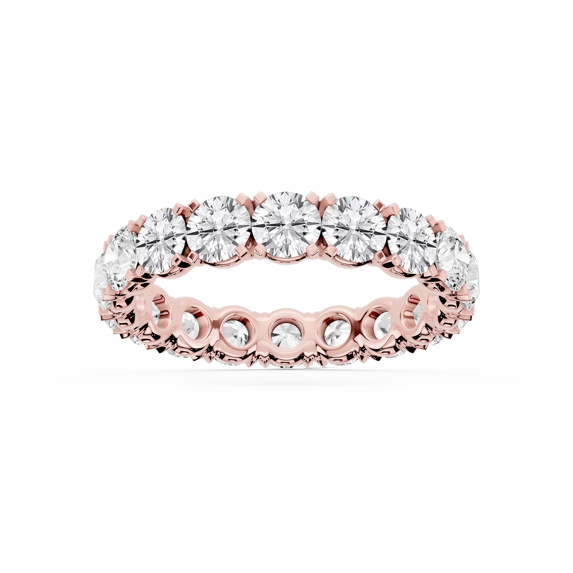 Lovea Mathilda Eternity Ring Rundschliff – Roségold