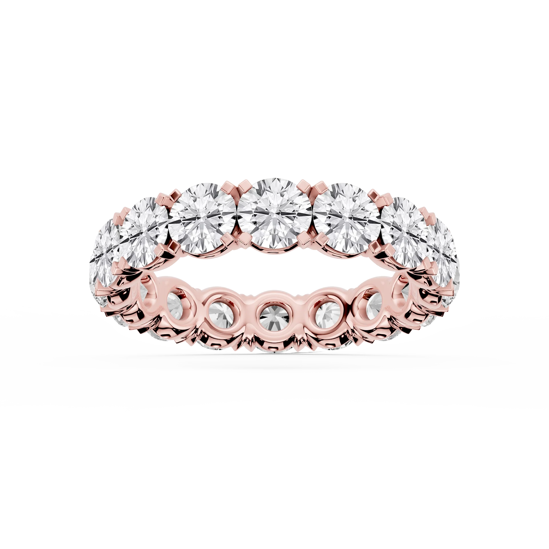 Lovea Mathilda Eternity Ring Rundschliff – Roségold