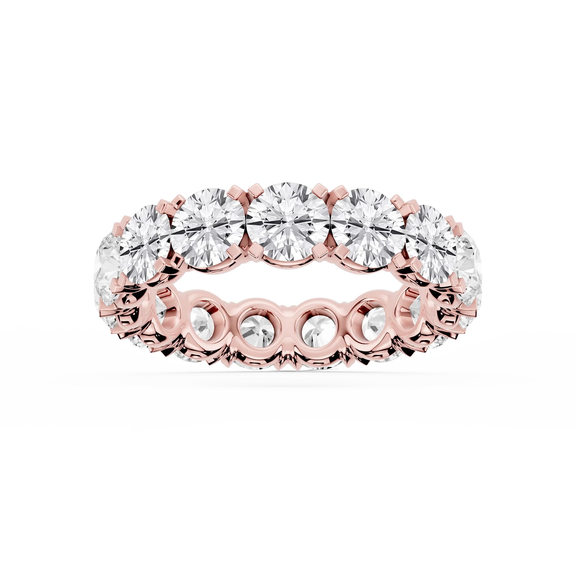 Lovea Mathilda Eternity Ring Rundschliff – Roségold