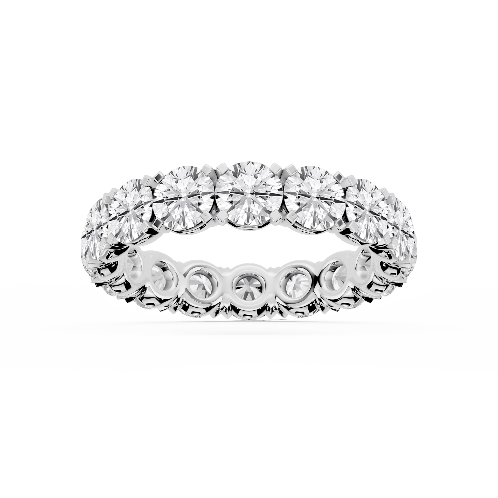 Lovea Mathilda Eternity Ring Rundschliff – Weißgold