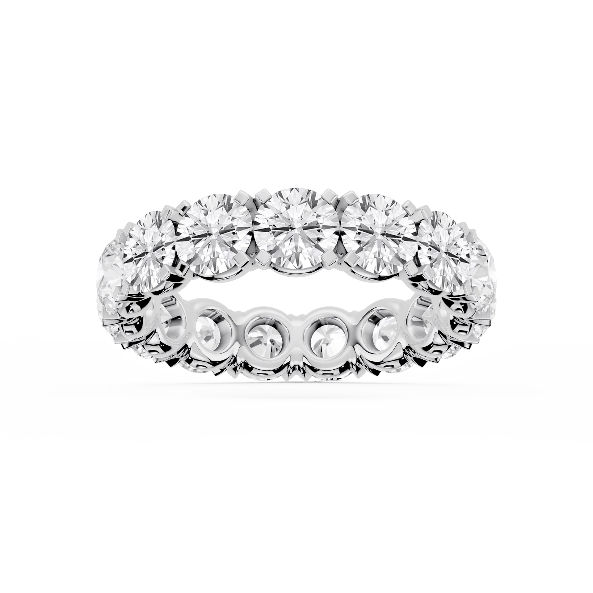 Lovea Mathilda Eternity Ring Rundschliff – Weißgold