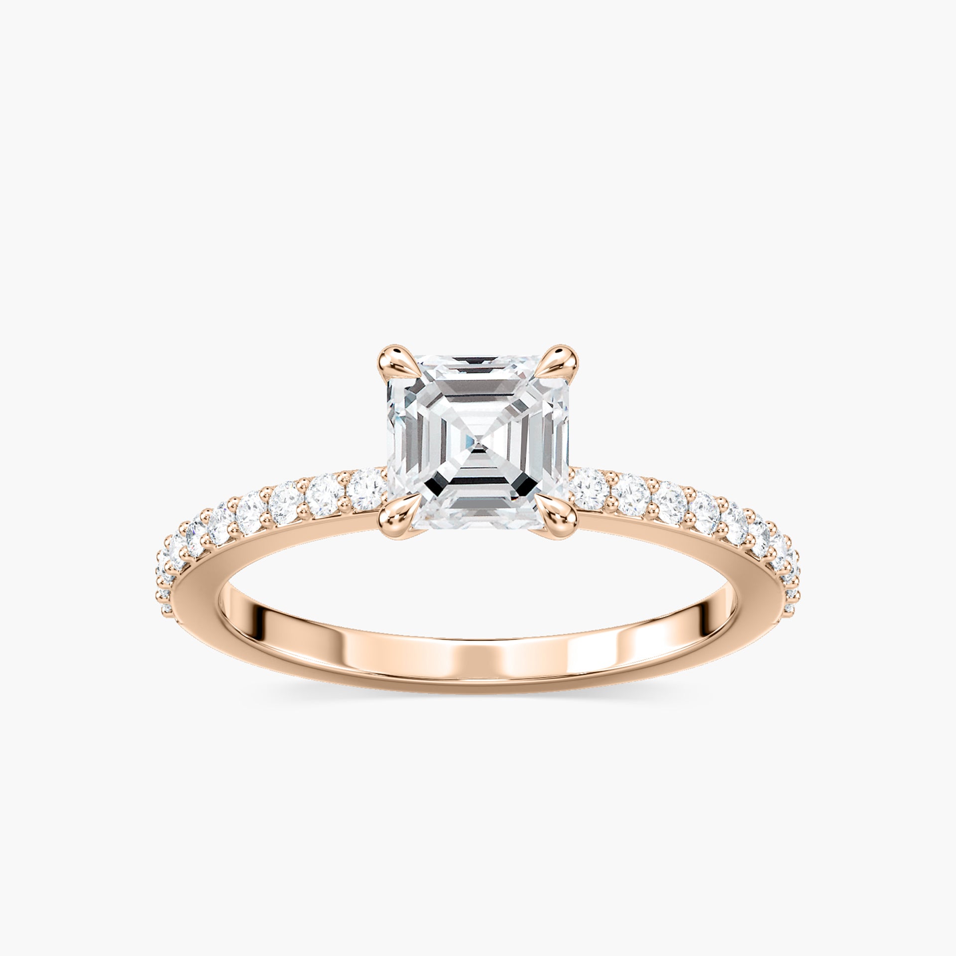 Charlotte Verlobungsring – Roségold