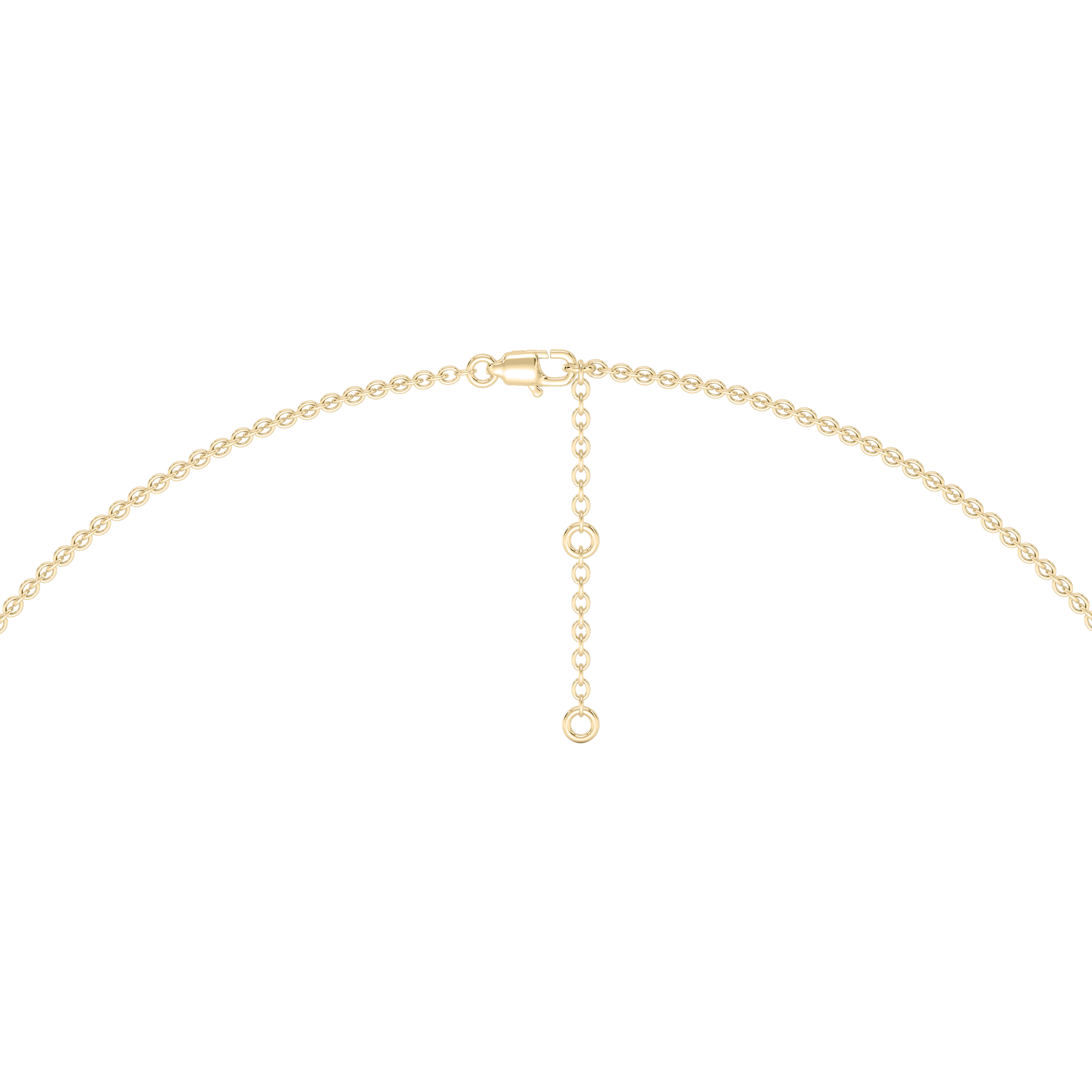 Lovea Lina Anhänger – Ovalschliff – Gelbgold