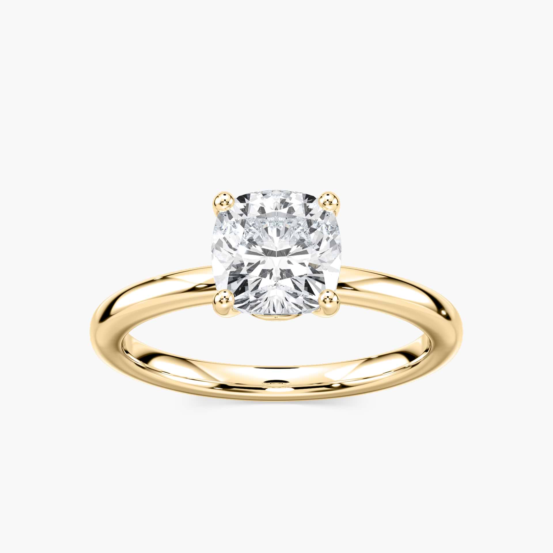 Marlene Verlobungsring – Gelbgold