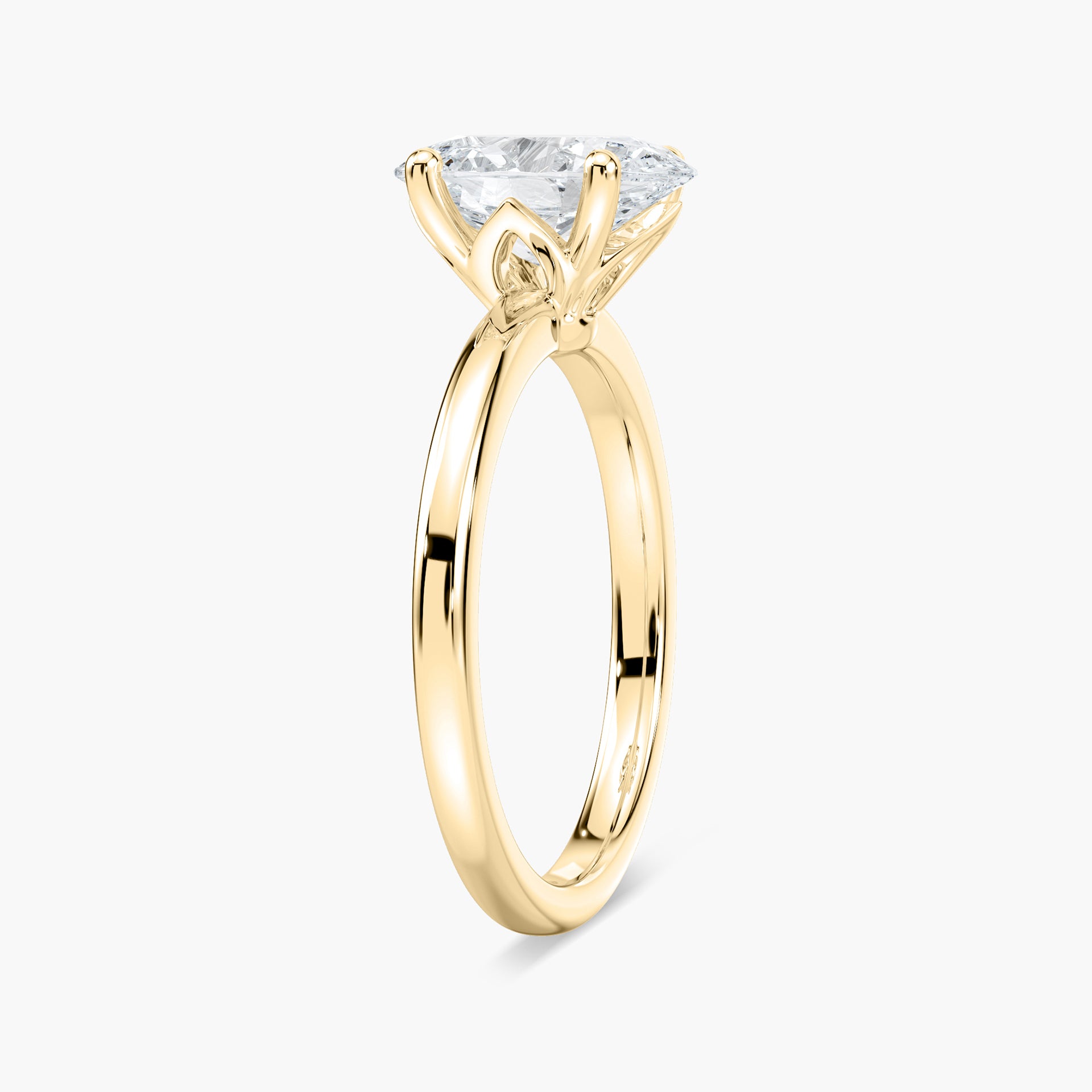 Marlene Verlobungsring – Gelbgold