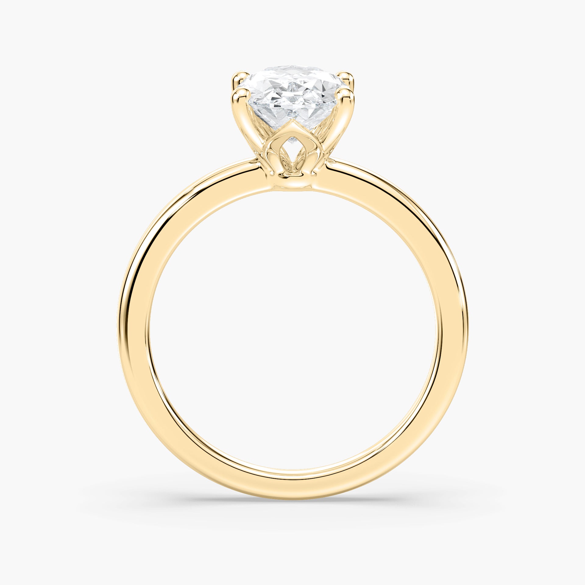 Marlene Verlobungsring – Gelbgold