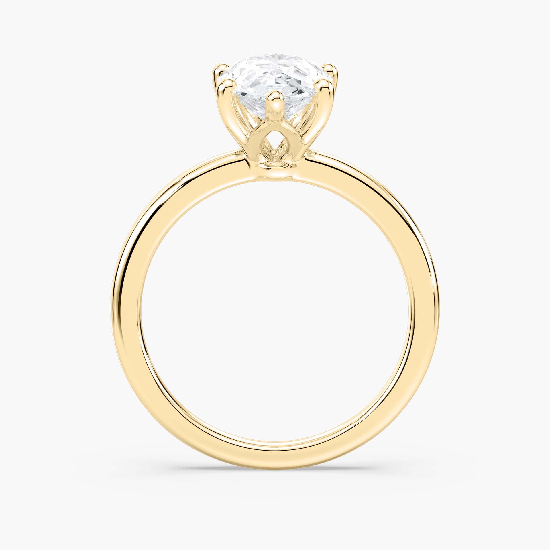 Marlene Verlobungsring – Gelbgold