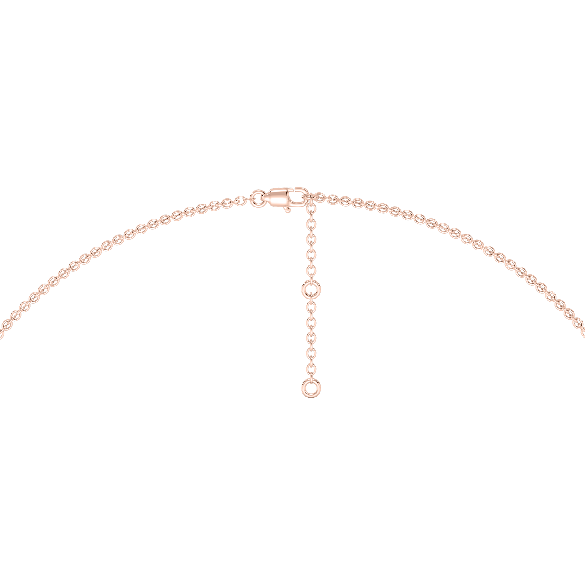 Lovea Lina Anhänger – Rundschliff – Roségold