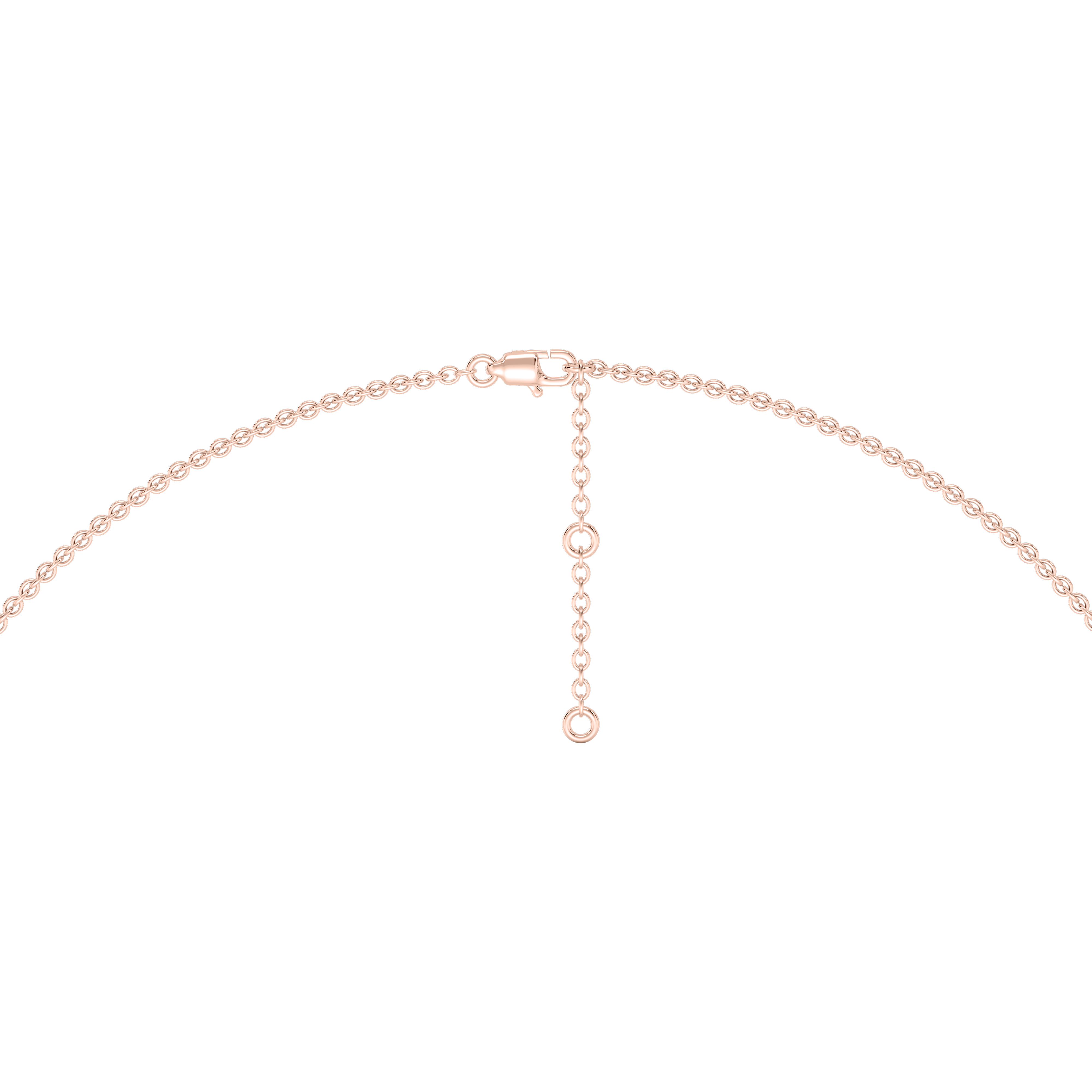 Lovea Hedda Anhänger – Rundschliff – Roségold
