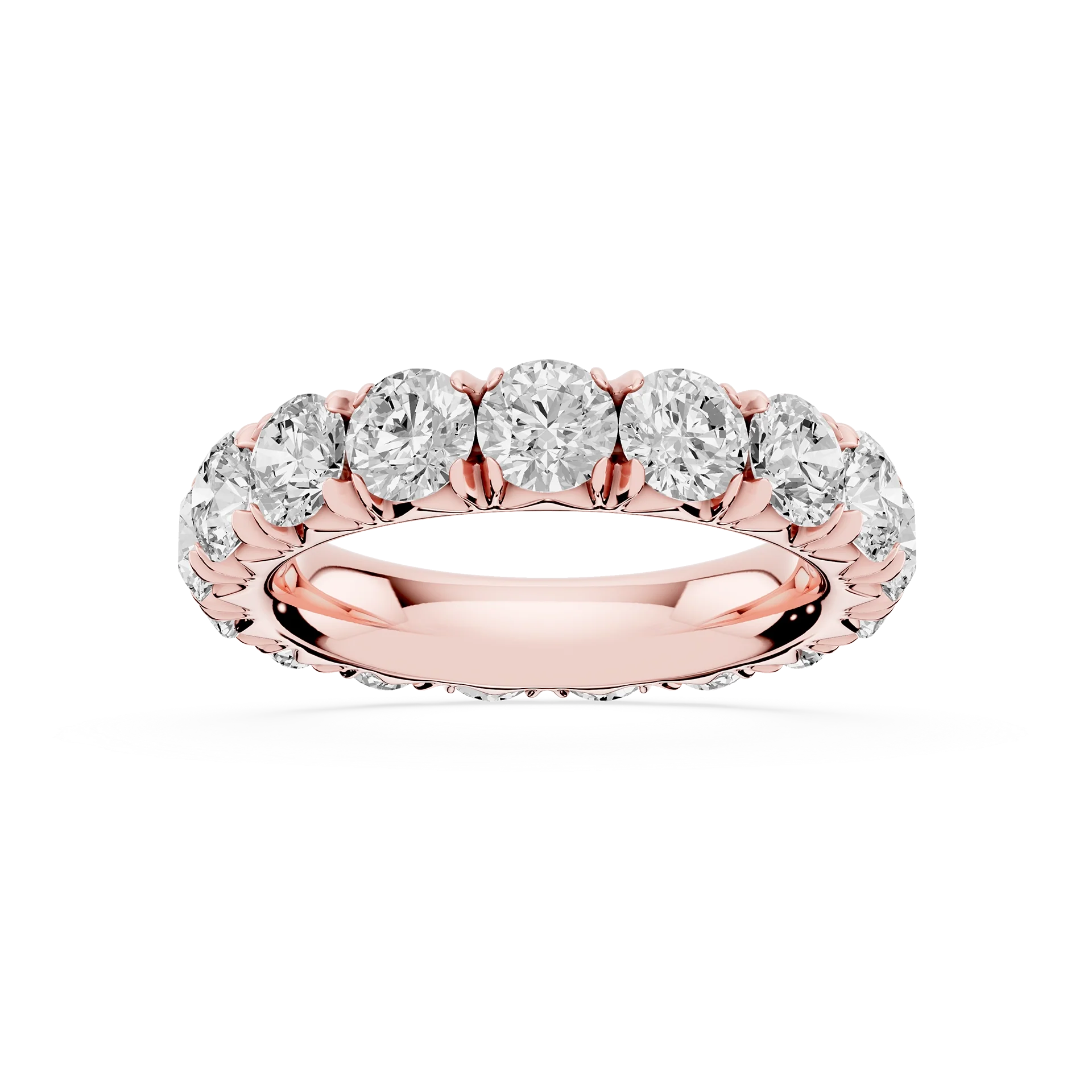 Lovea Lotte Eternity Ring Rundschliff – Roségold
