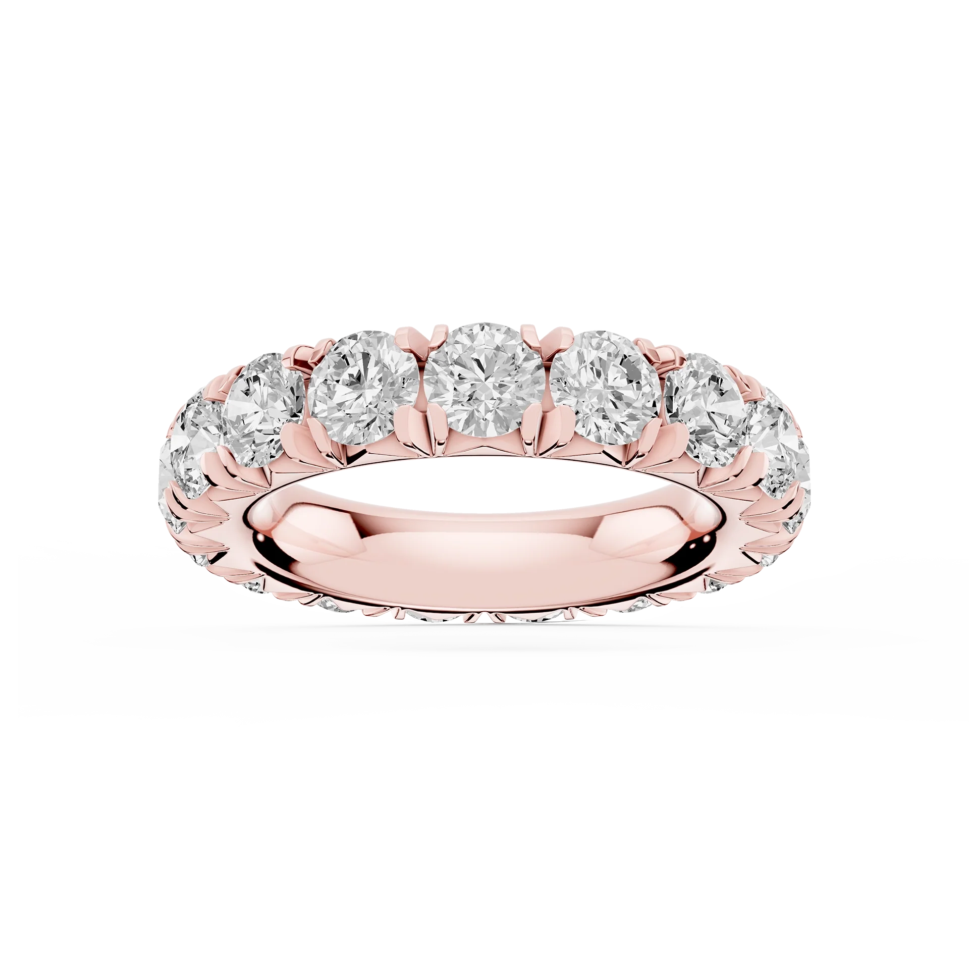 Lovea Lotte Eternity Ring Rundschliff – Roségold