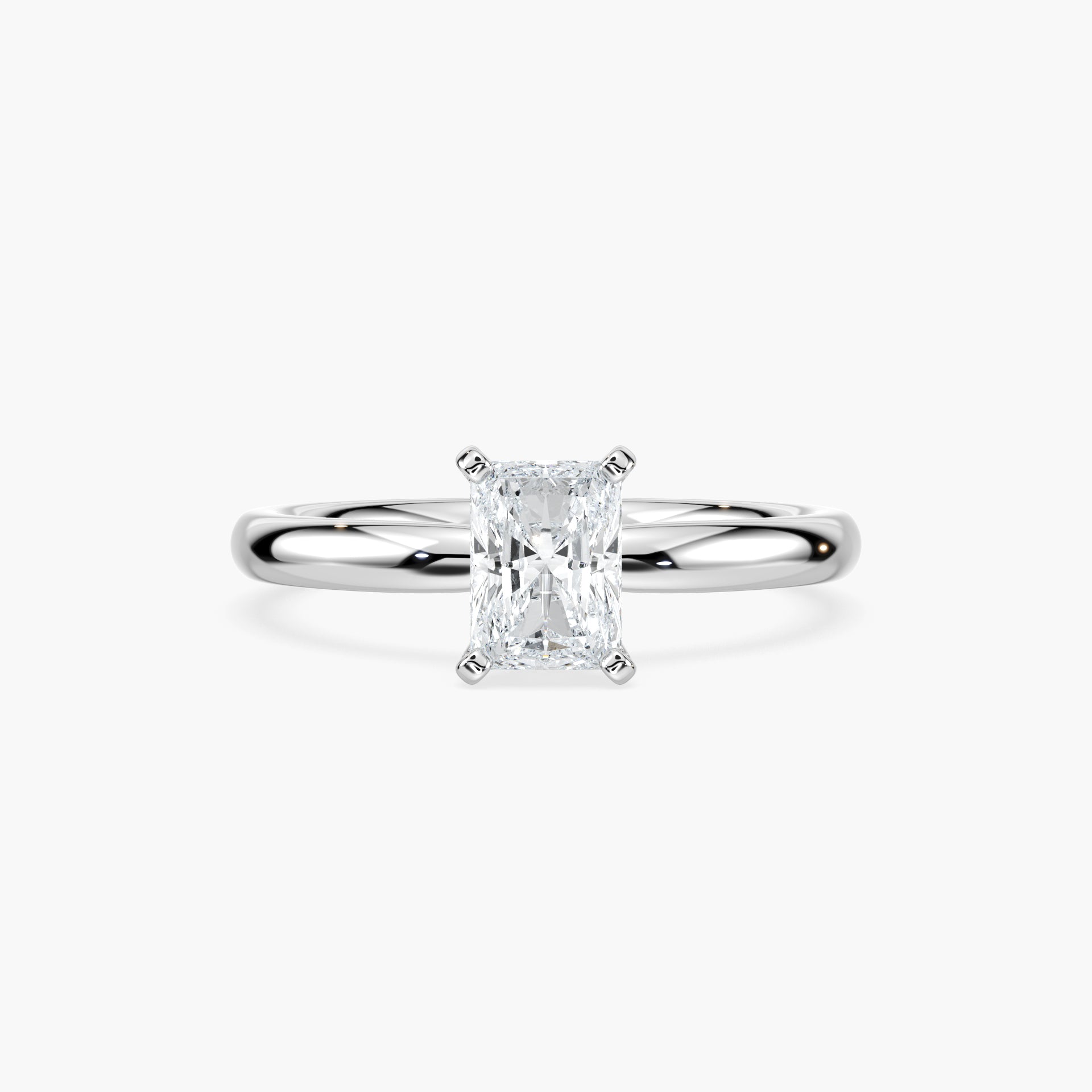 Emilia Solitaire Verlobungsring Radiant Labordiamant – Lovea