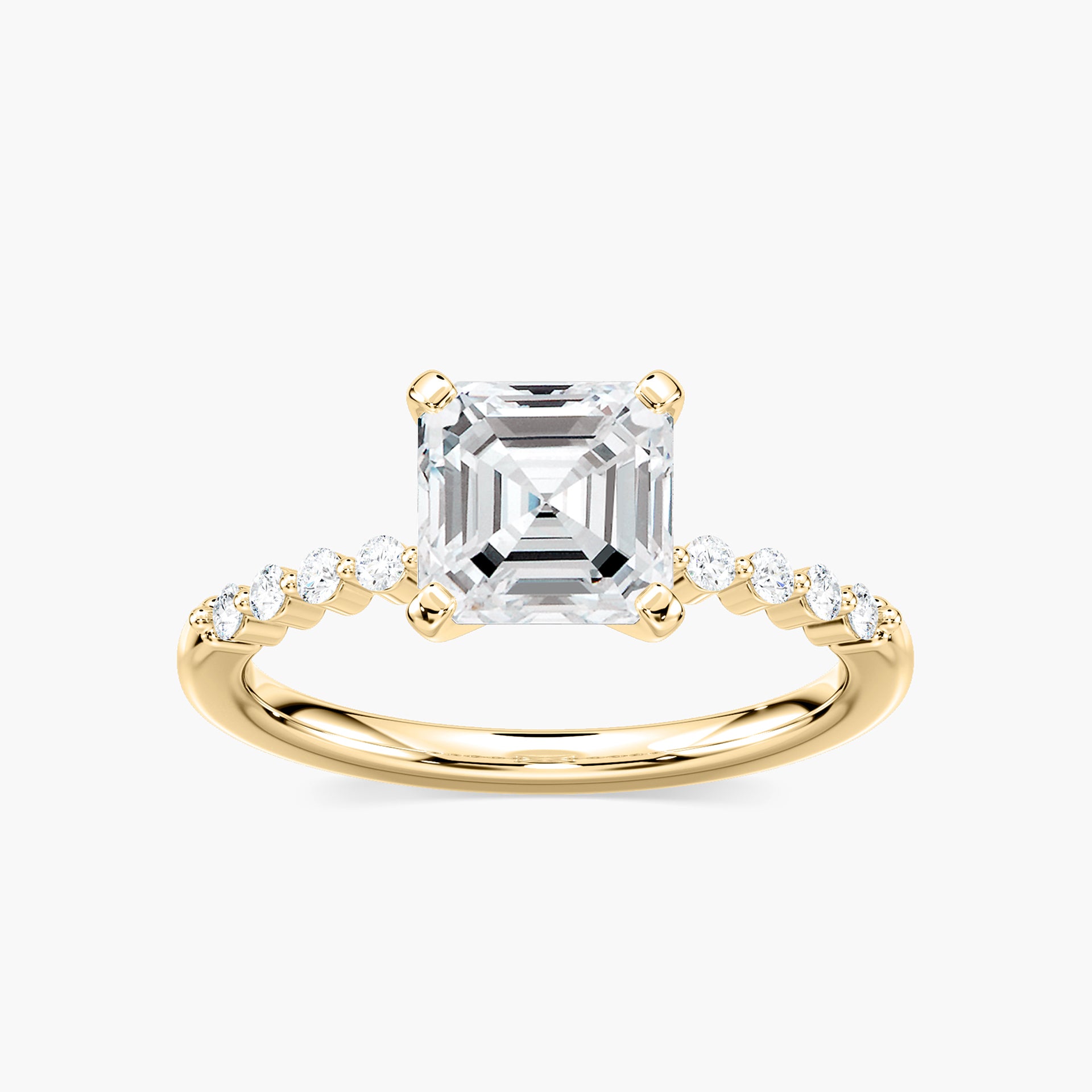 Helena Verlobungsring – Gelbgold