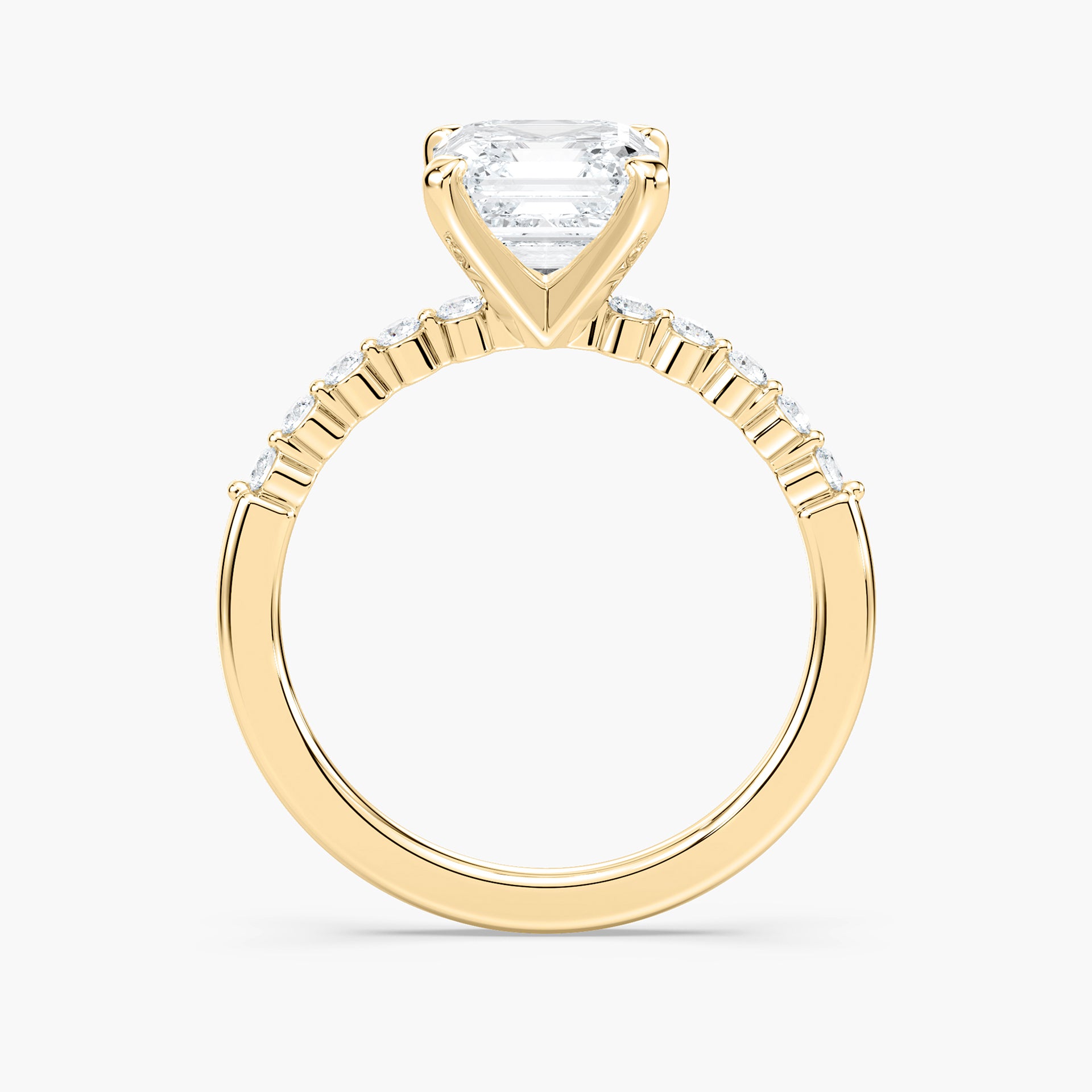 Helena Verlobungsring – Gelbgold