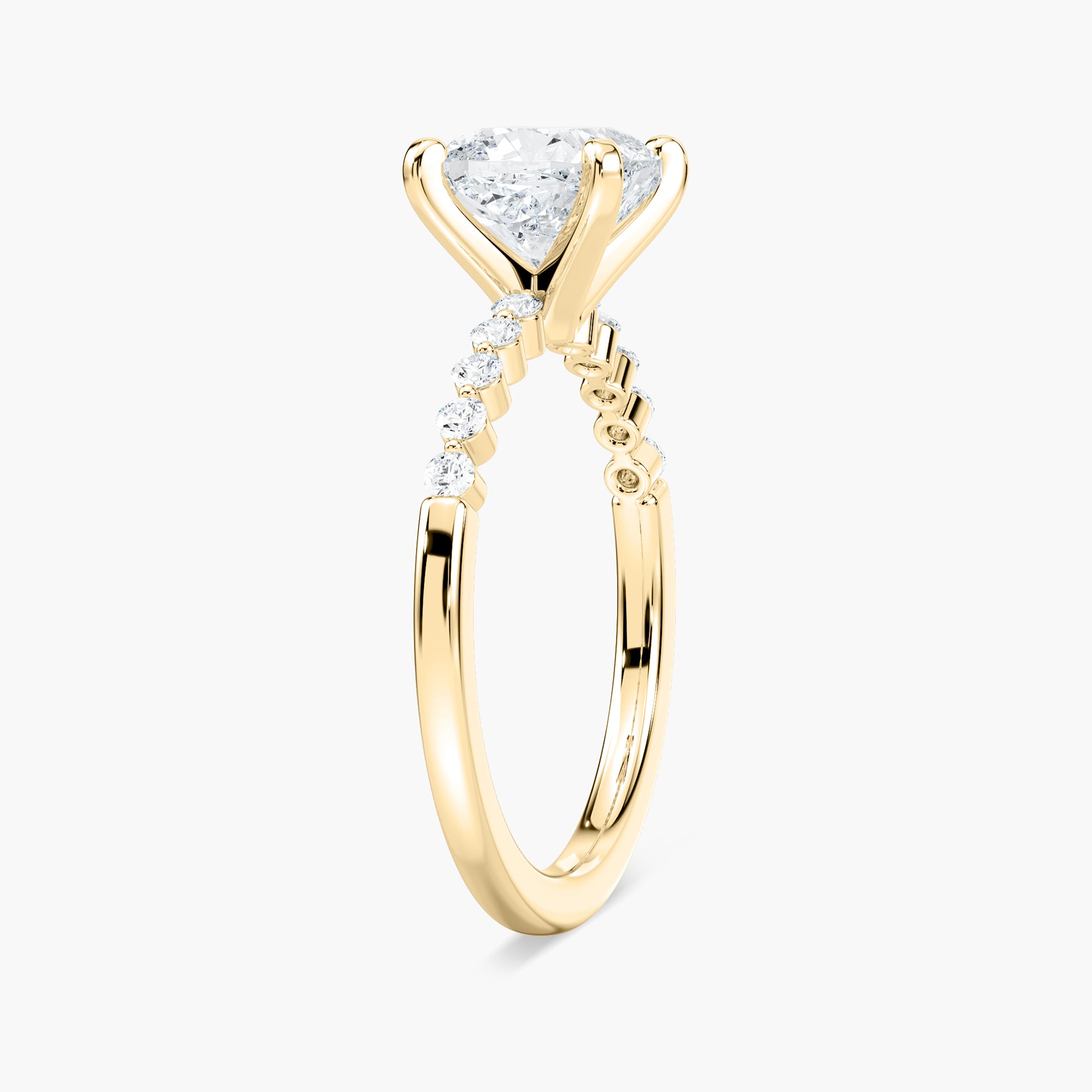 Helena Verlobungsring – Gelbgold