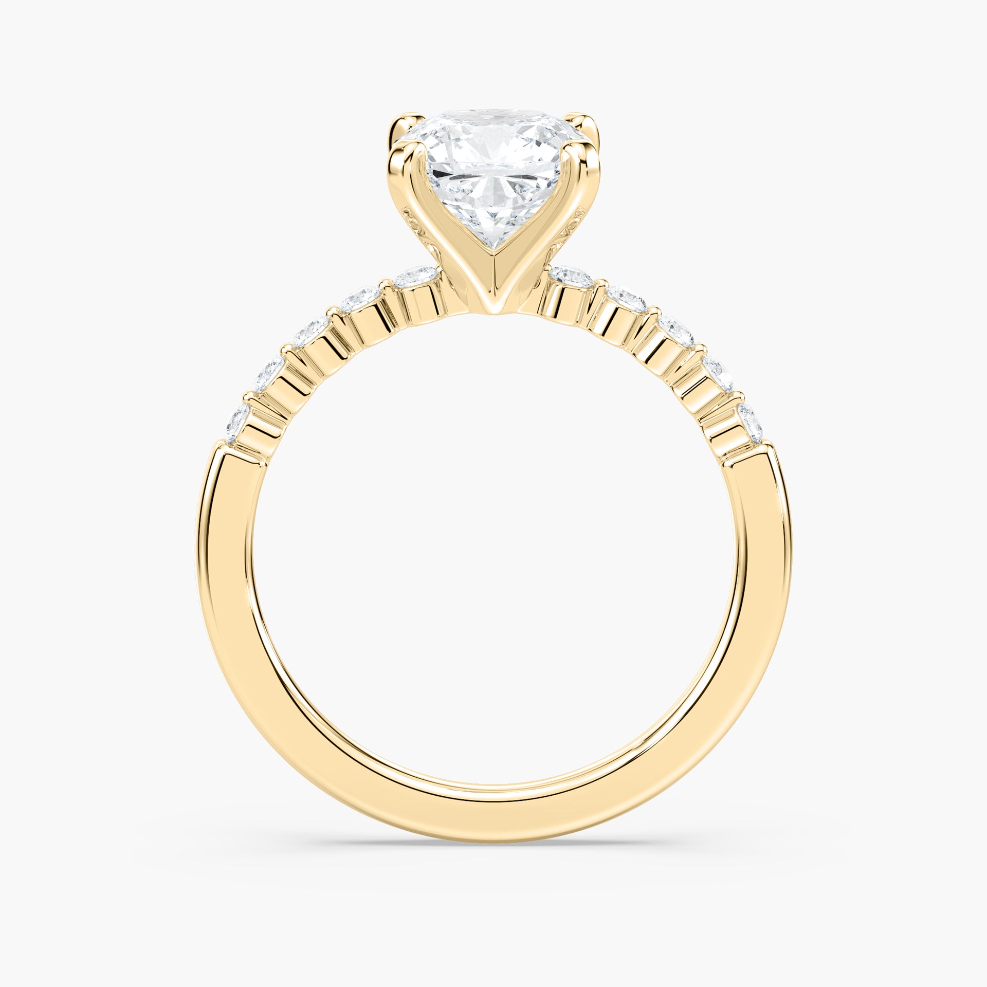 Helena Verlobungsring – Gelbgold