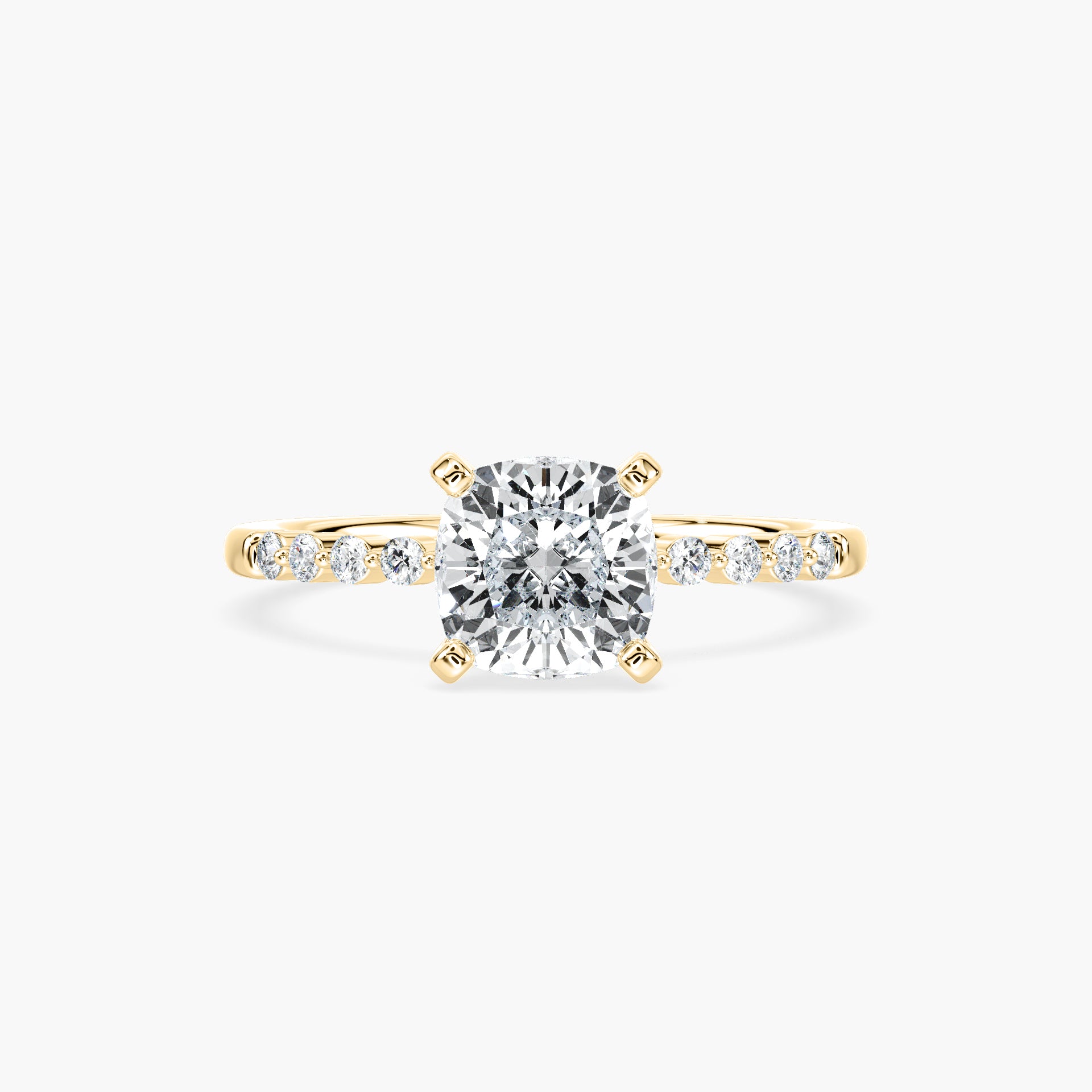 Helena Verlobungsring – Gelbgold