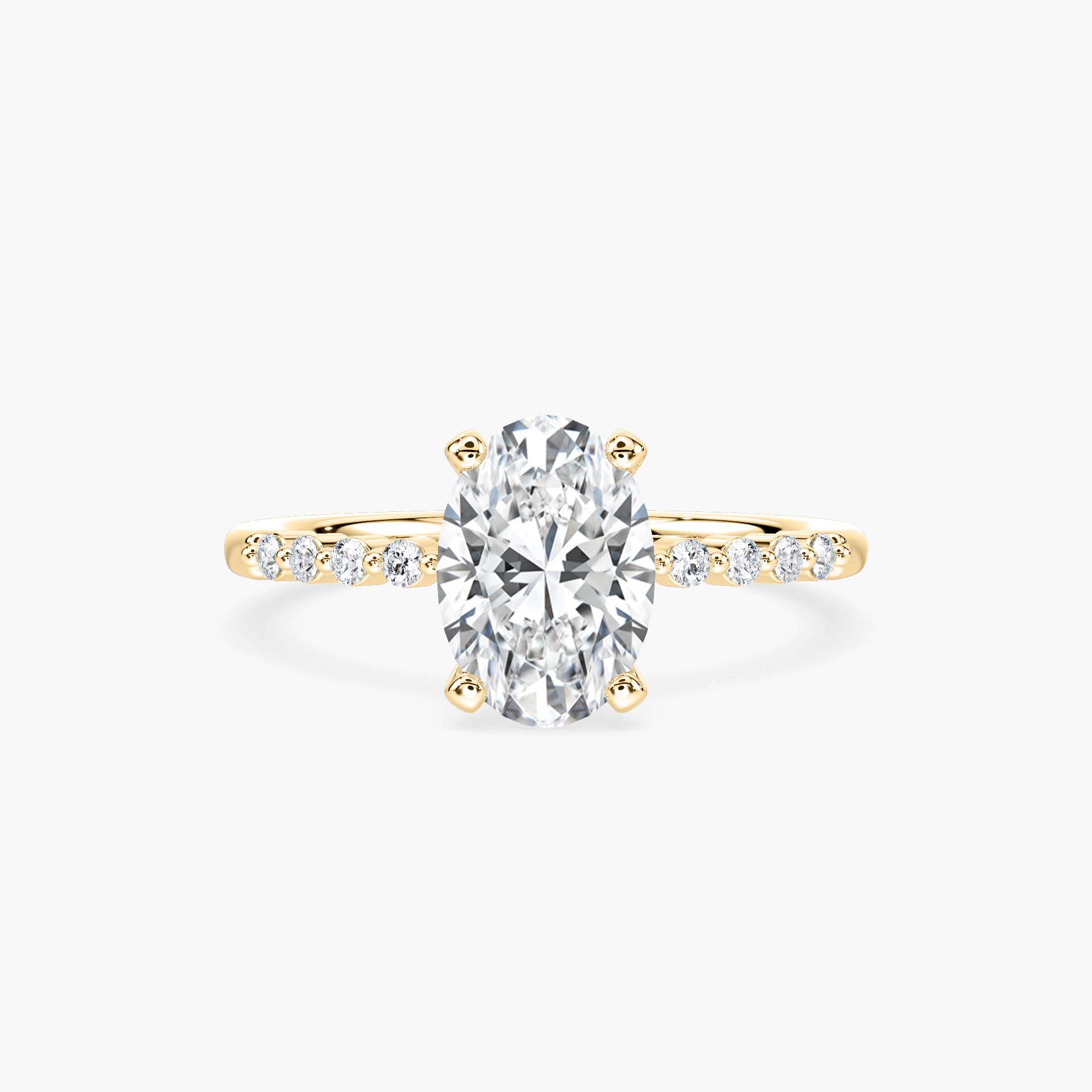 Helena Verlobungsring – Gelbgold