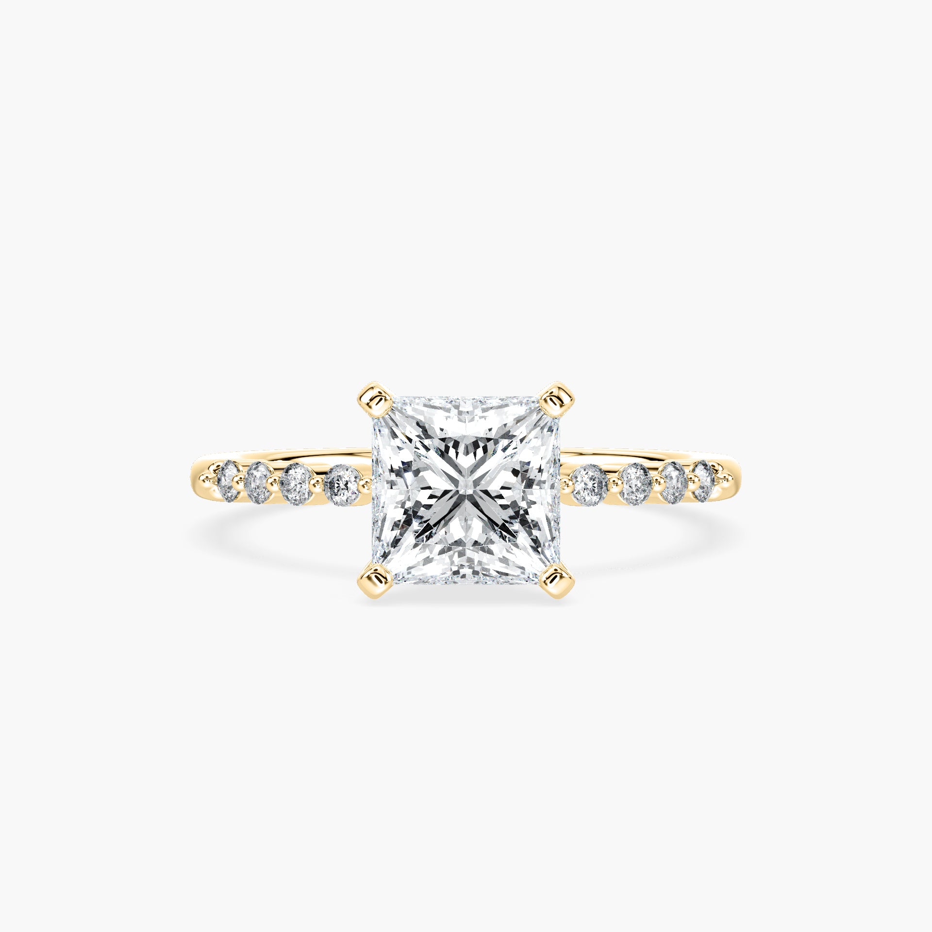 Helena Verlobungsring – Gelbgold