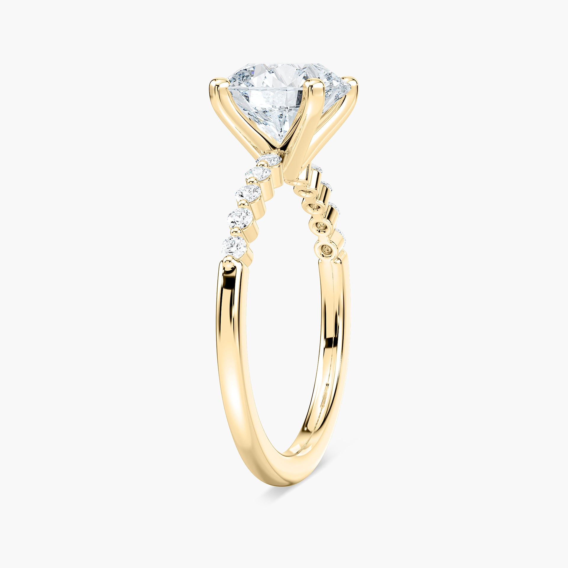Helena Verlobungsring – Gelbgold