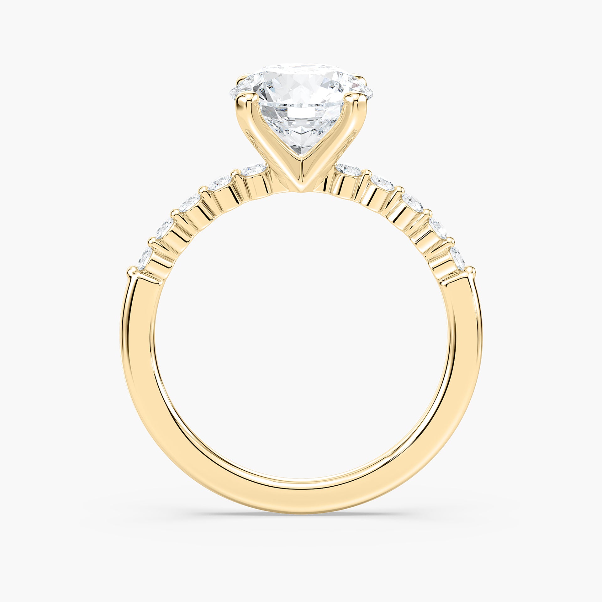 Helena Verlobungsring – Gelbgold