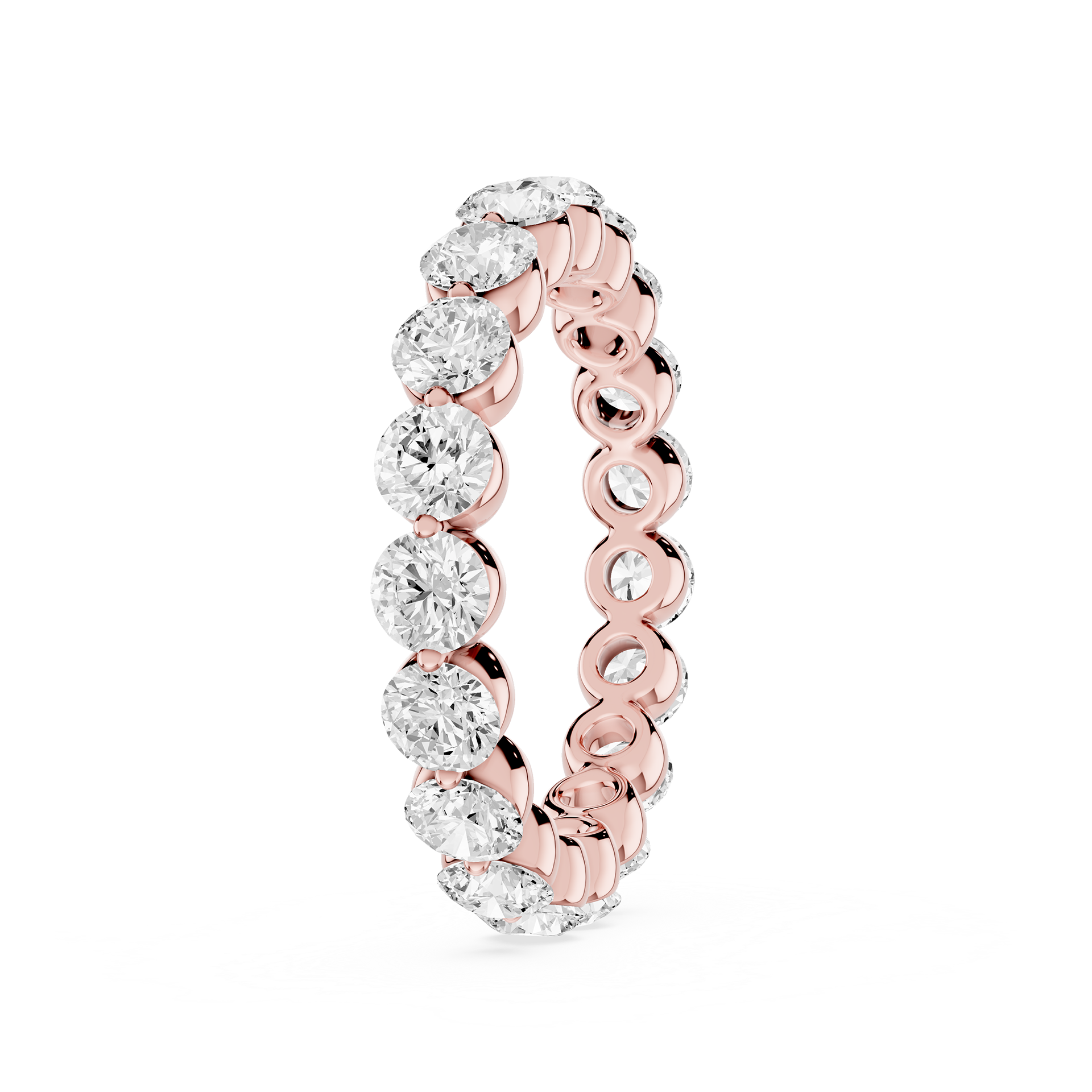 Lovea Thea Eternity Ring Rundschliff – Roségold