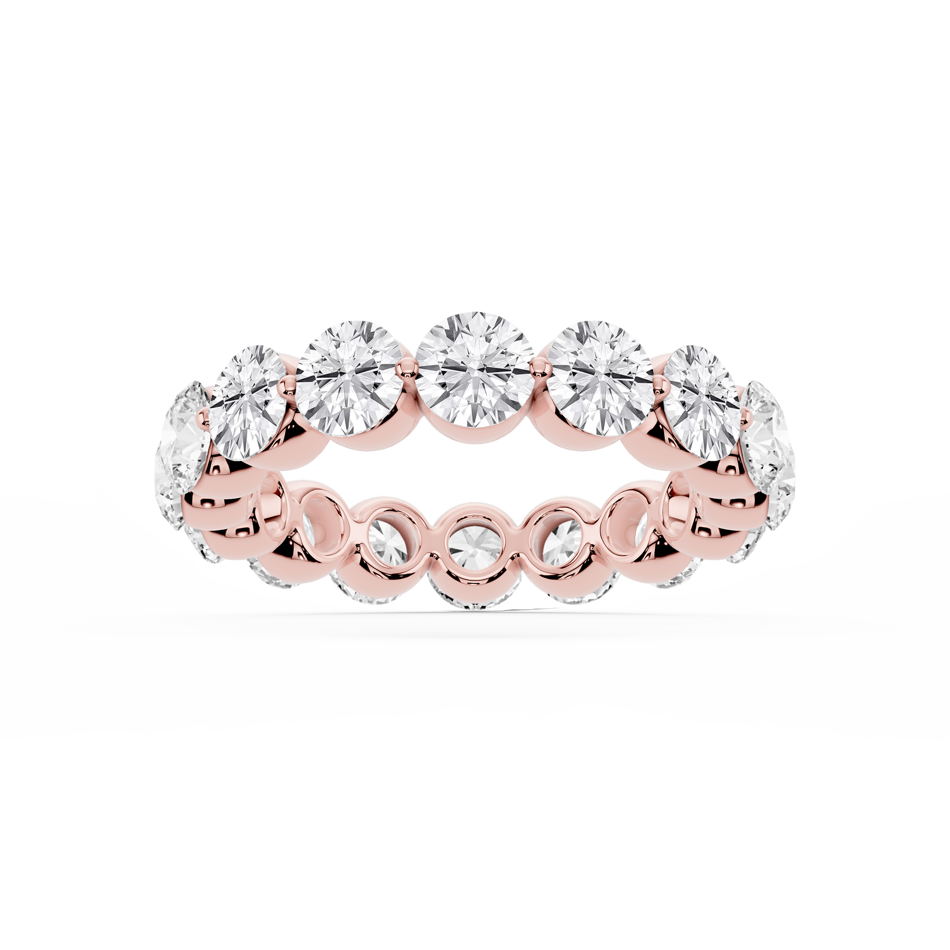 Lovea Thea Eternity Ring Rundschliff – Roségold