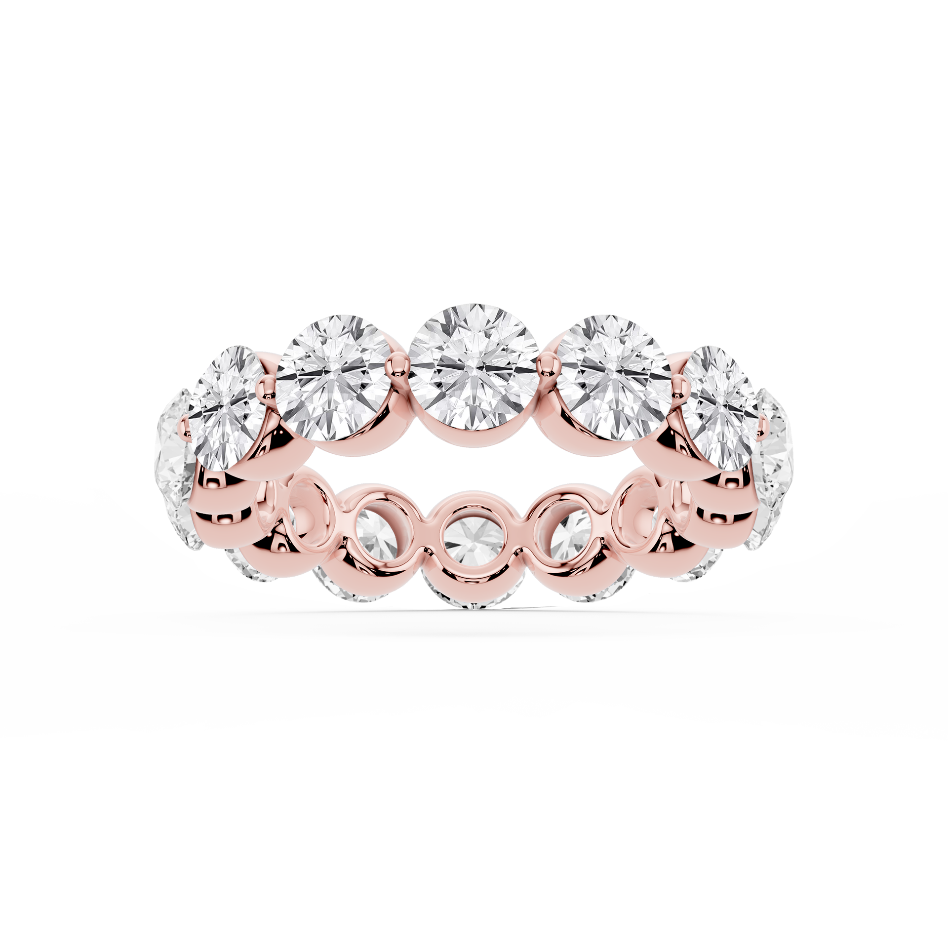 Lovea Thea Eternity Ring Rundschliff – Roségold