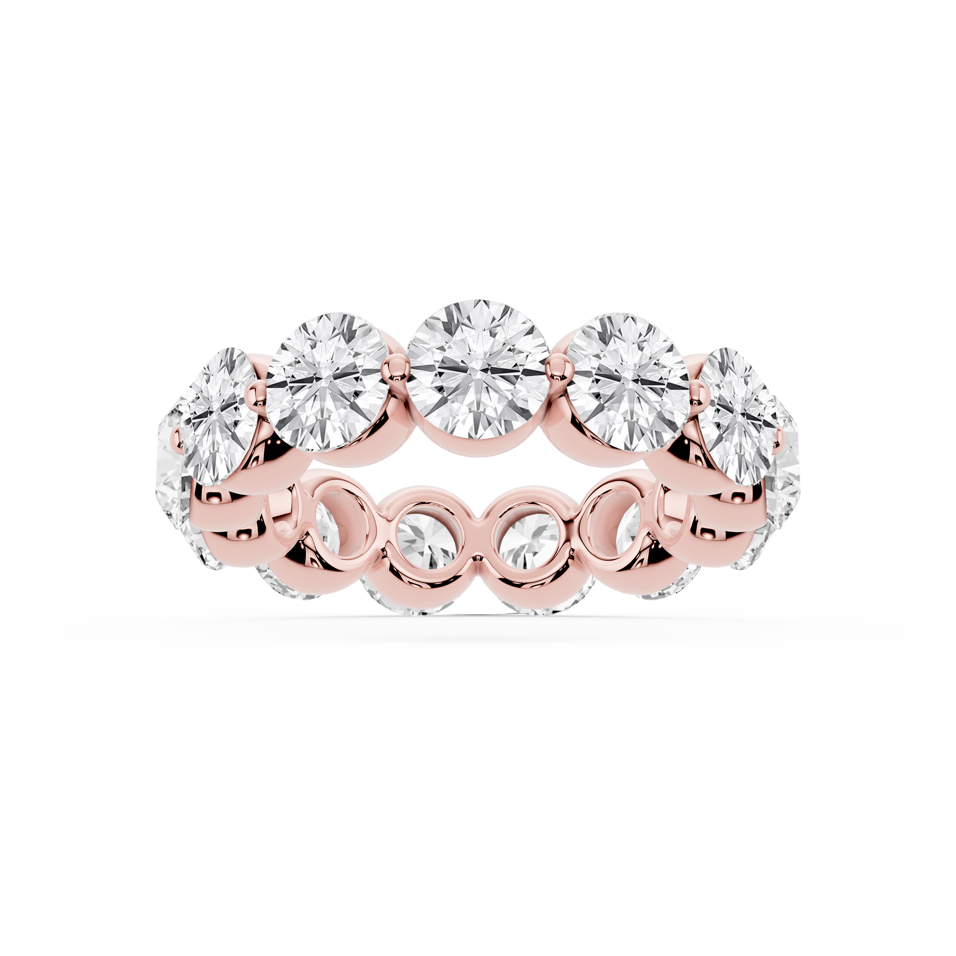 Lovea Thea Eternity Ring Rundschliff – Roségold